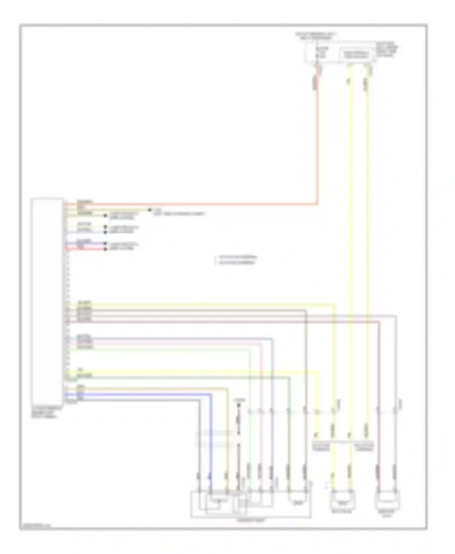 X5 BMW E70 facelift (2010-2013): Power steering circuit