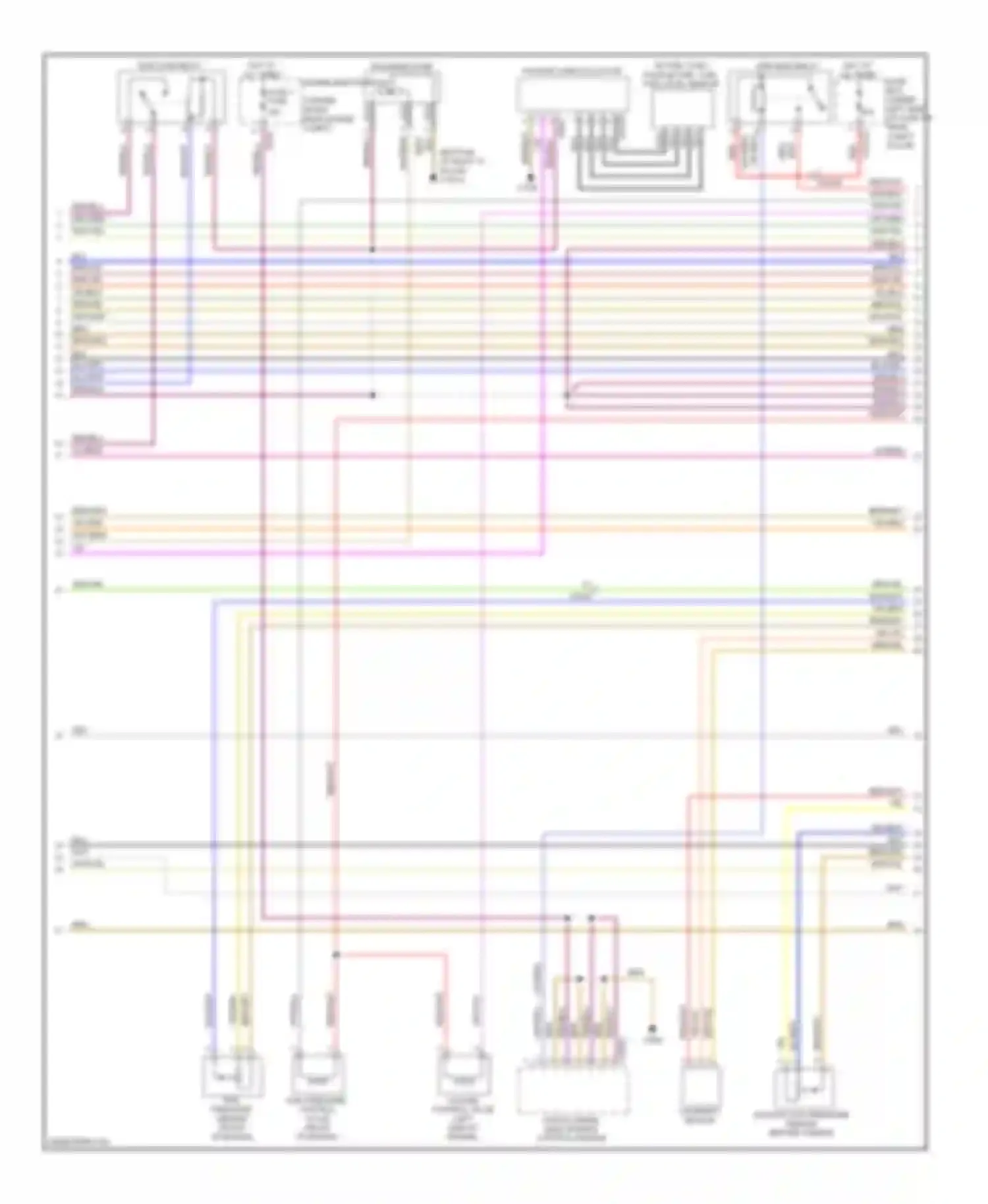 X5 BMW E70 facelift (2010-2013): Wiring diagram engine performance 3.0l twin turbo diesel (4 of 6)