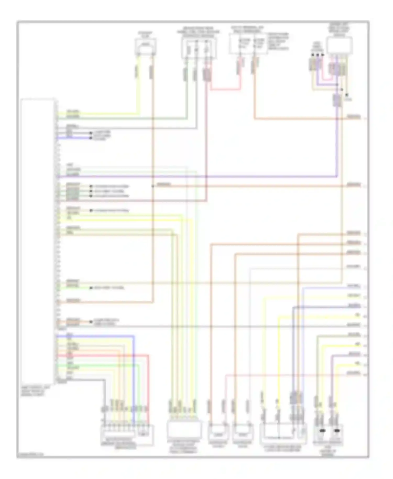 X5 BMW E70 facelift (2010-2013): Wiring diagram engine performance 3.0l twin turbo (1 of 5)