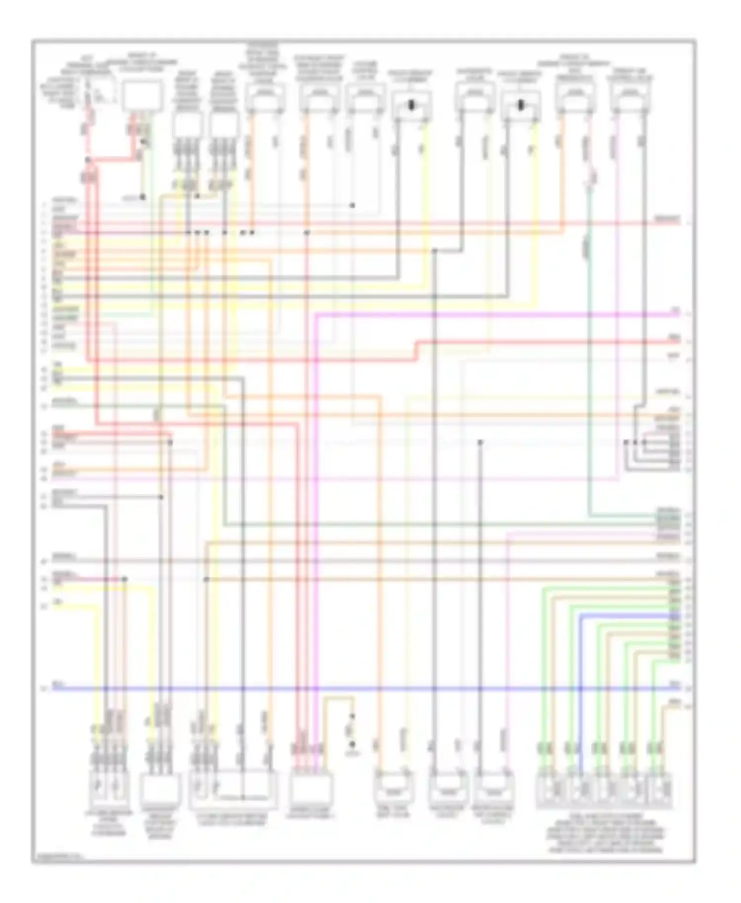 X5 BMW E70 facelift (2010-2013): Wiring diagram engine performance 4.4l twin turbo (2 of 5)