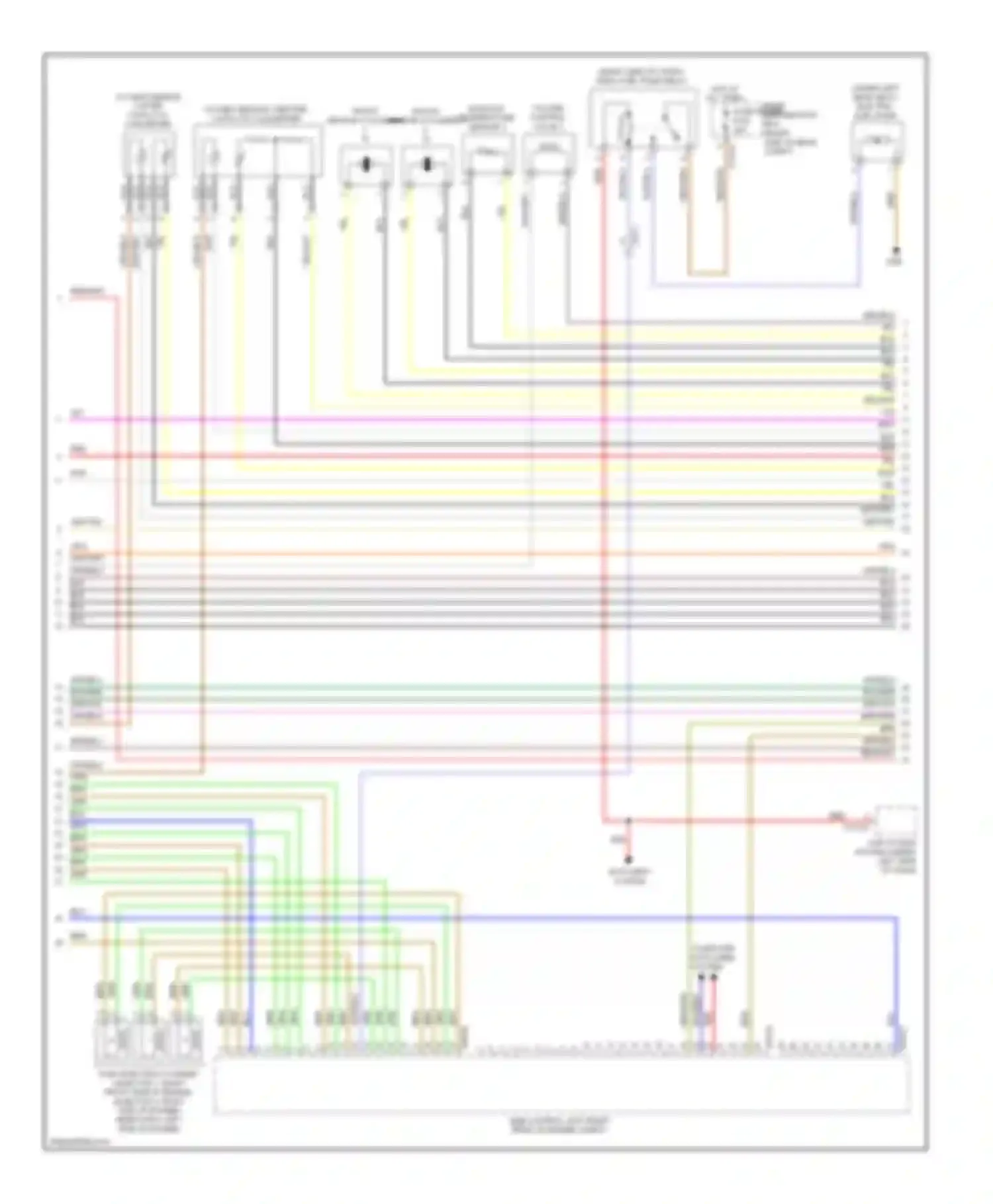 X5 BMW E70 facelift (2010-2013): Wiring diagram engine performance 4.4l twin turbo (3 of 5)