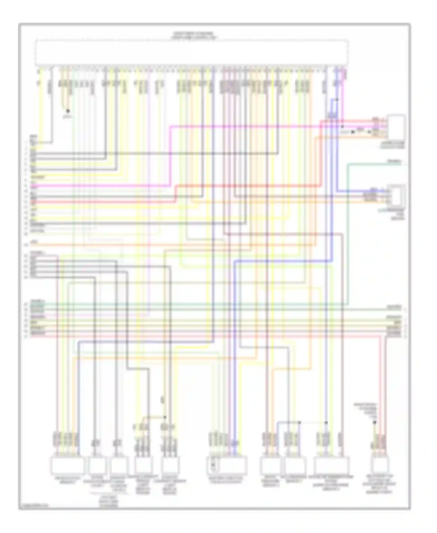 X5 BMW E70 facelift (2010-2013): Wiring diagram engine performance 4.4l twin turbo (4 of 5)