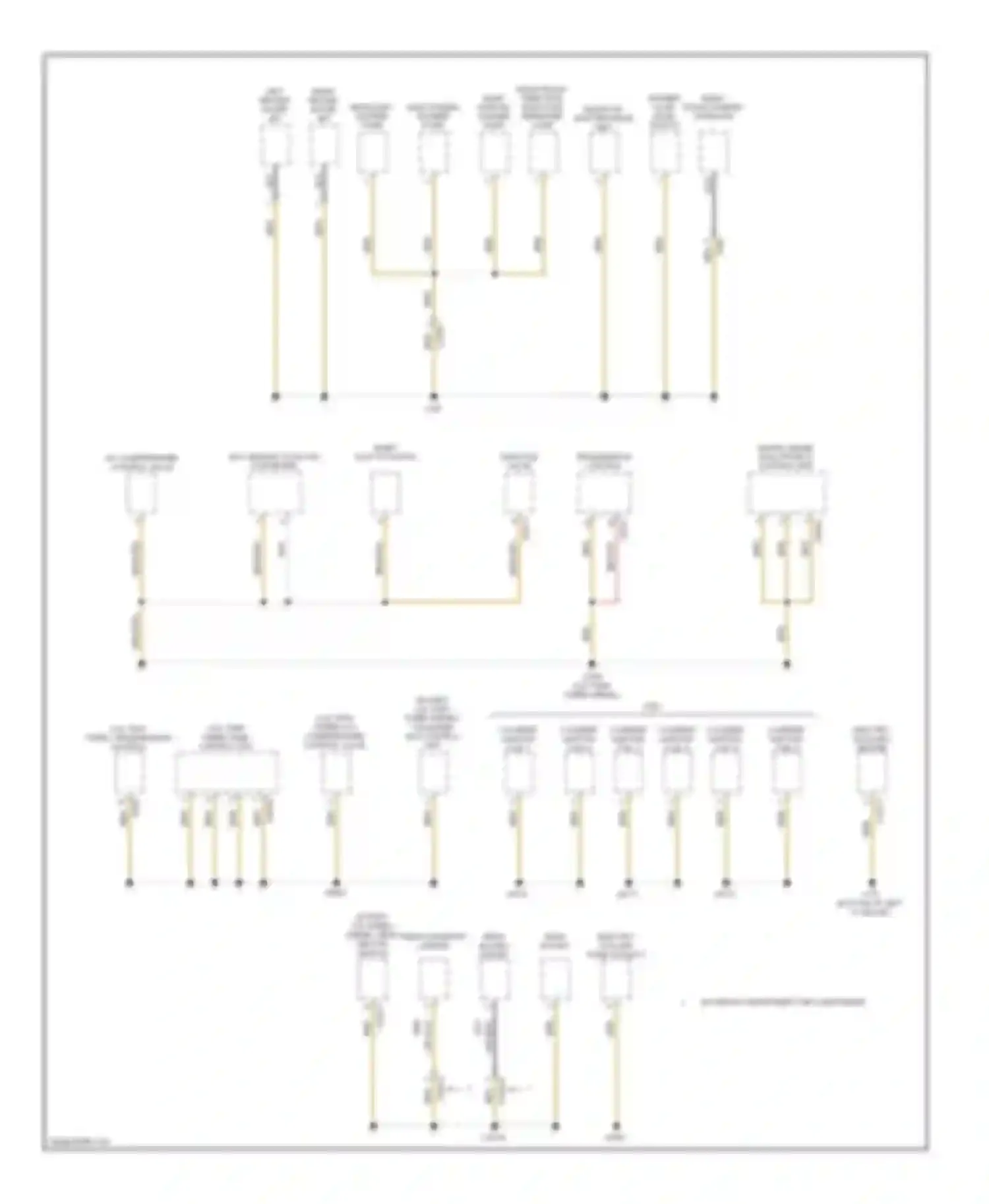 X5 BMW E70 facelift (2010-2013): Ground distribution circuit (6 of 6)