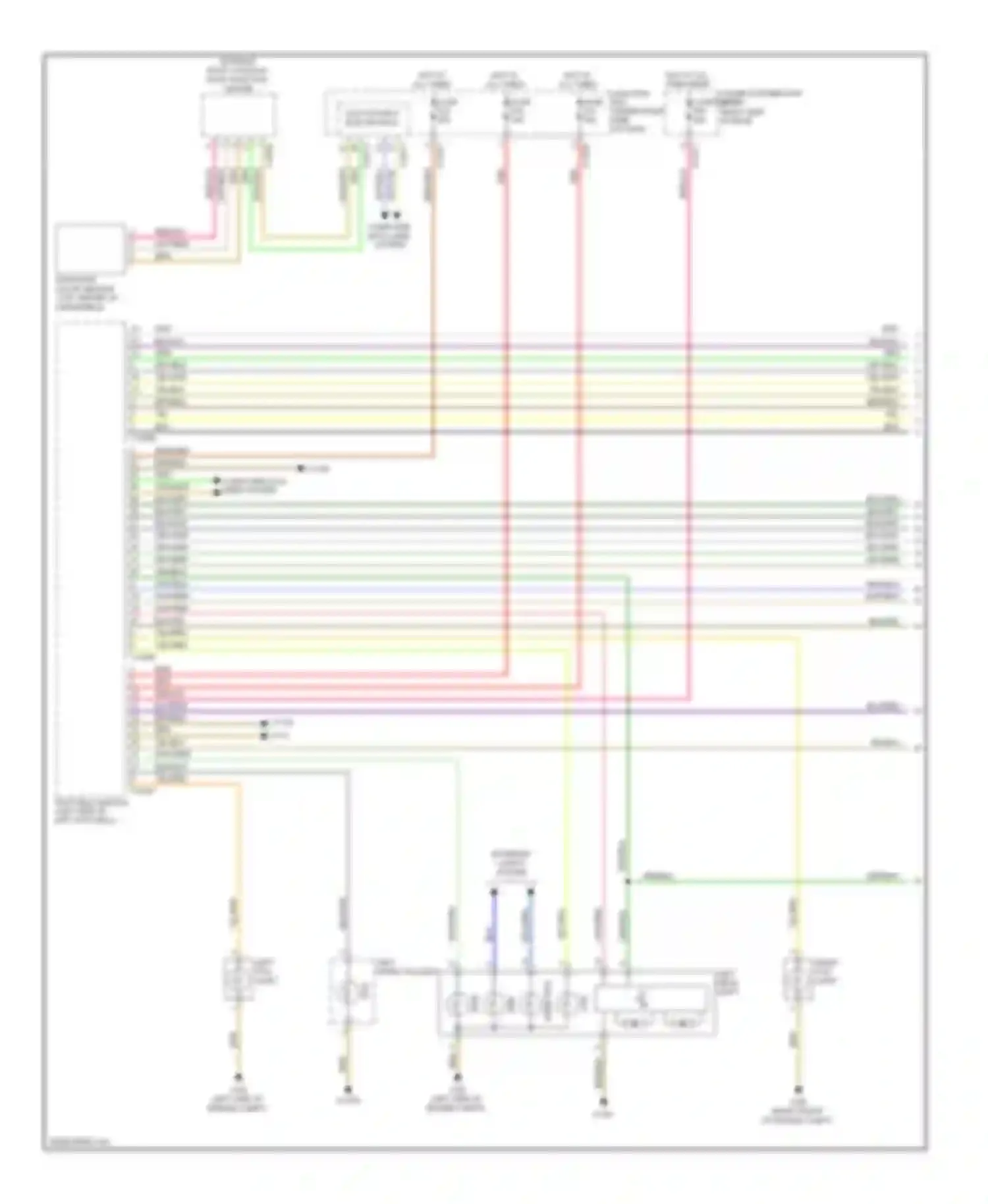 X5 BMW E70 facelift (2010-2013): Adaptive front lighting circuit (1 of 2)