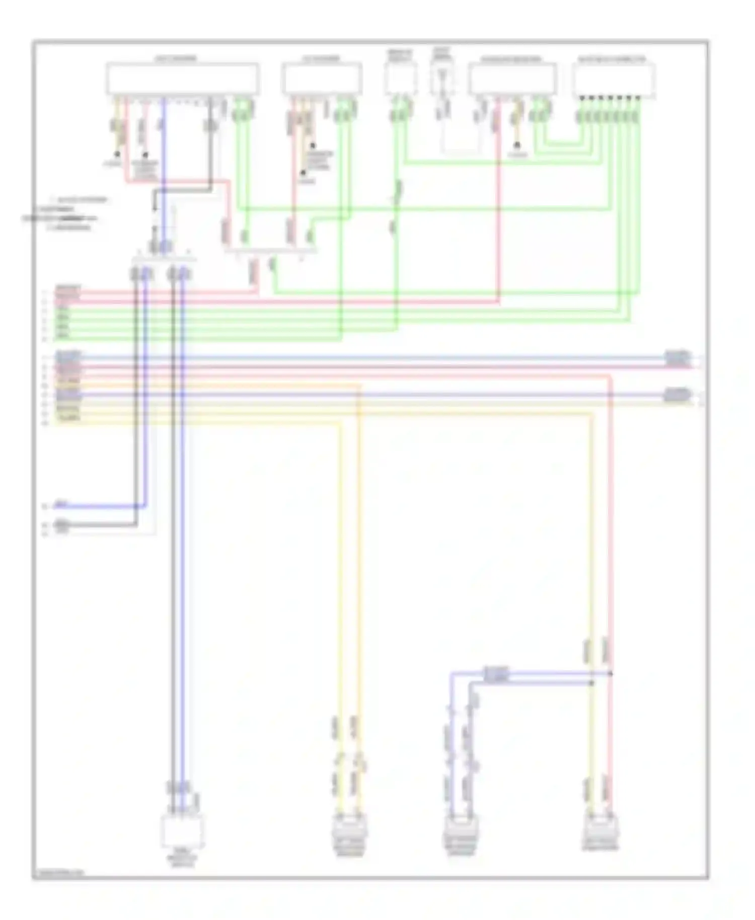 X5 BMW E70 facelift (2010-2013): Navigation circuit, base (2 of 3)