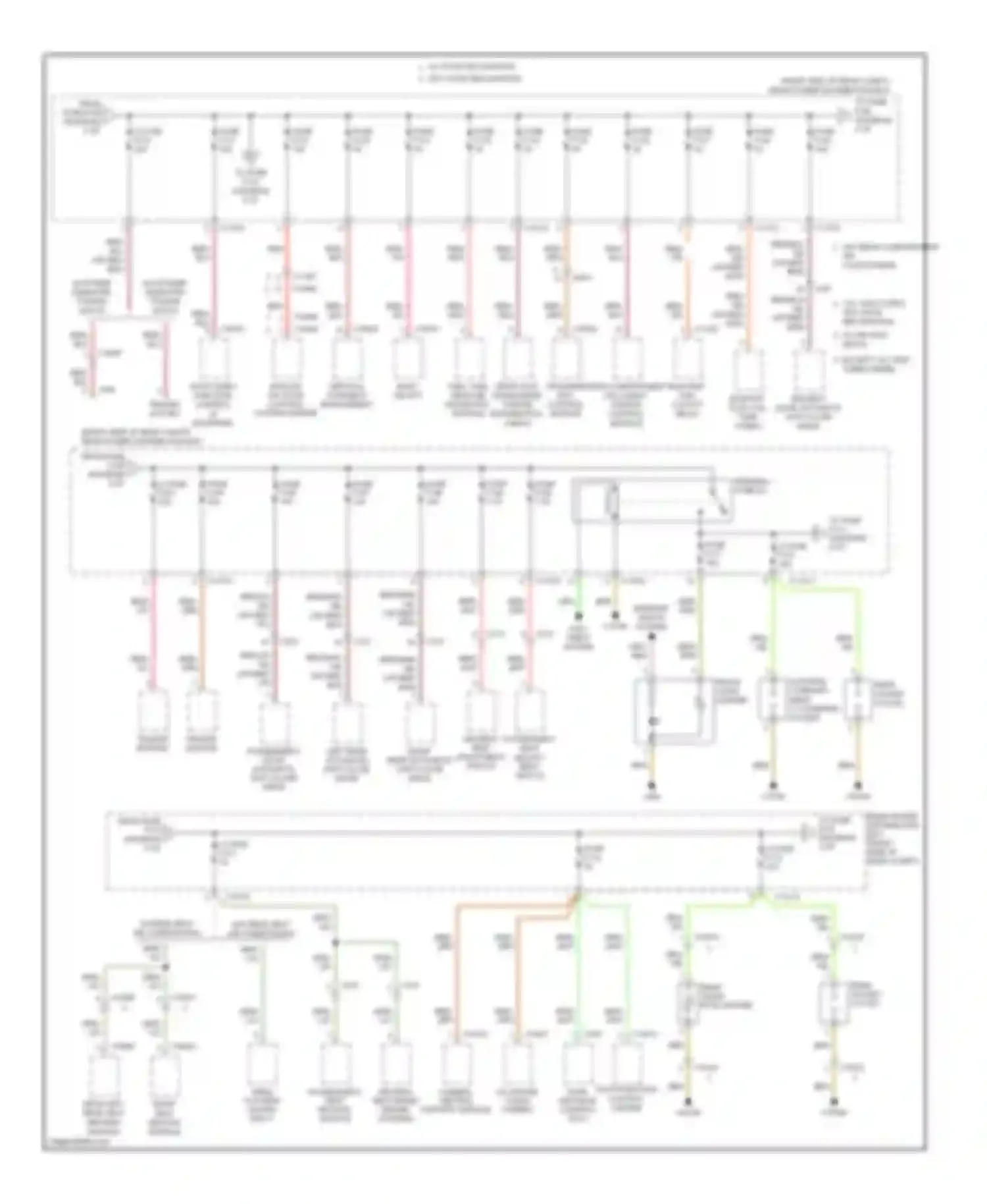 X5 BMW E70 facelift (2010-2013): Power distribution circuit (4 of 5)