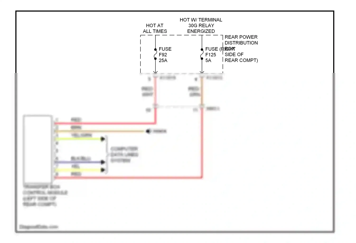 Wiring diagram blk/blu for BMW X5 E70 facelift (2010-2013) (31 of 42)