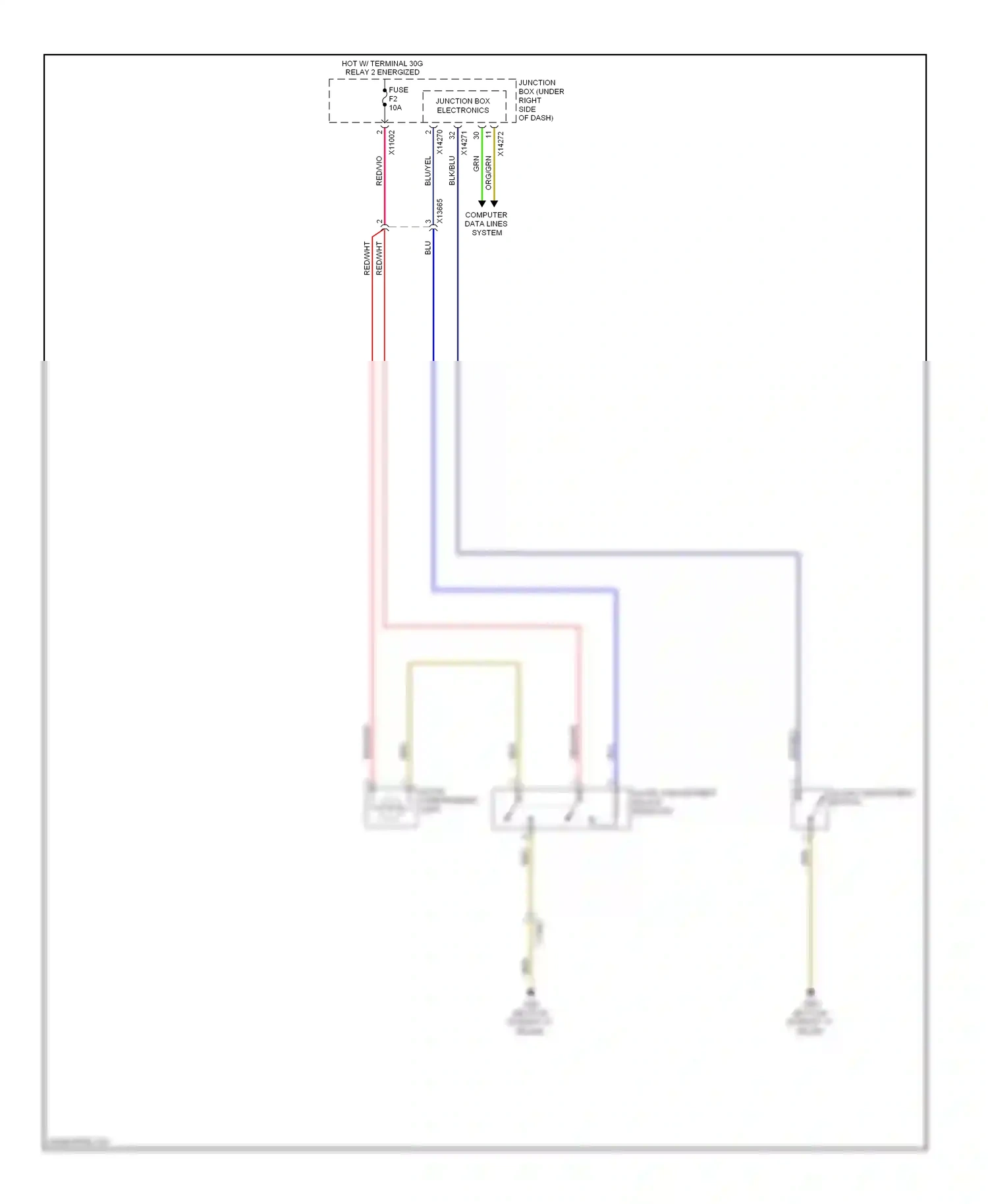 Wiring diagram blk/blu for BMW X5 E70 facelift (2010-2013) (23 of 42)