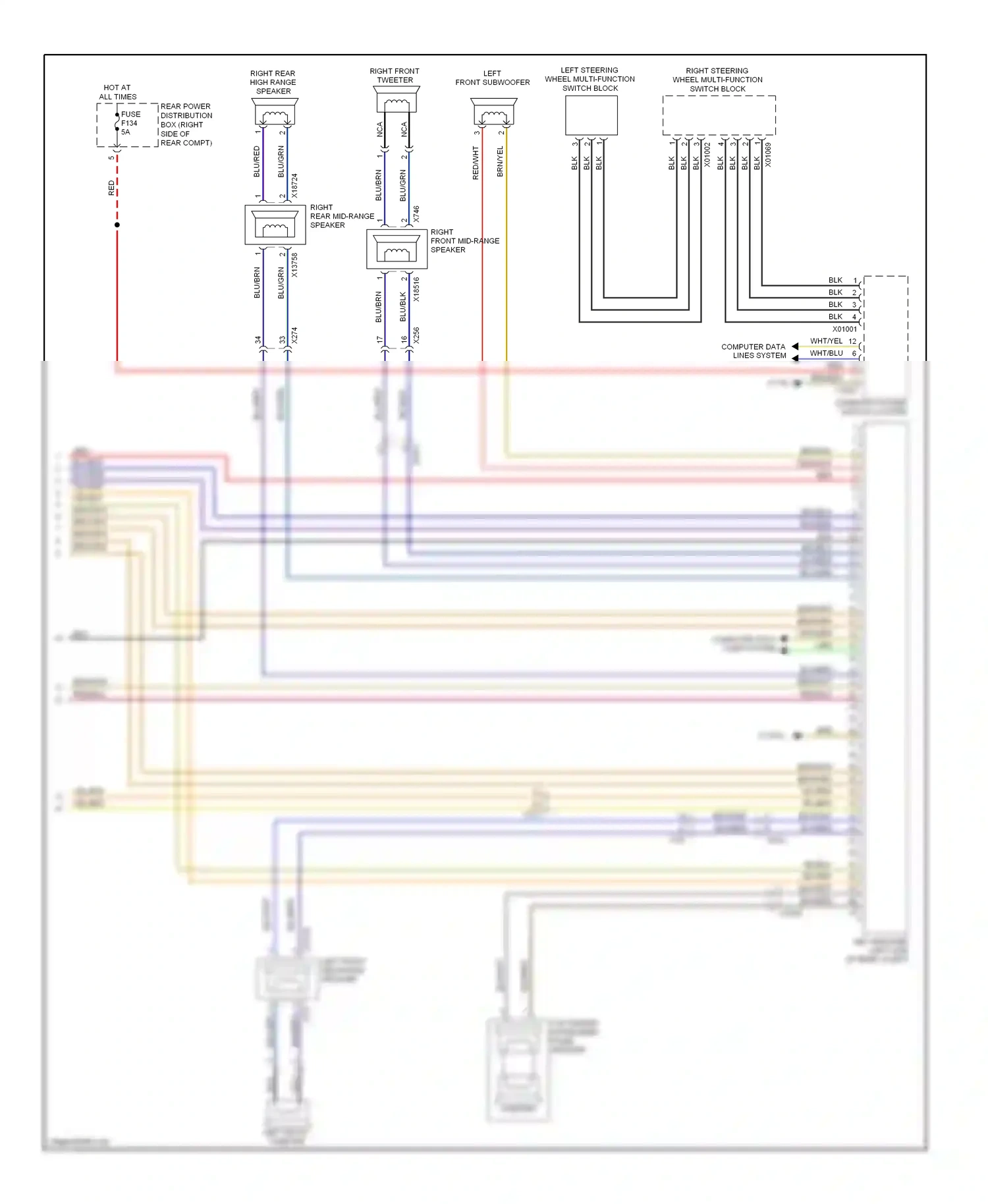 Wiring diagram blk/brn for BMW X5 E70 facelift (2010-2013) (14 of 23)