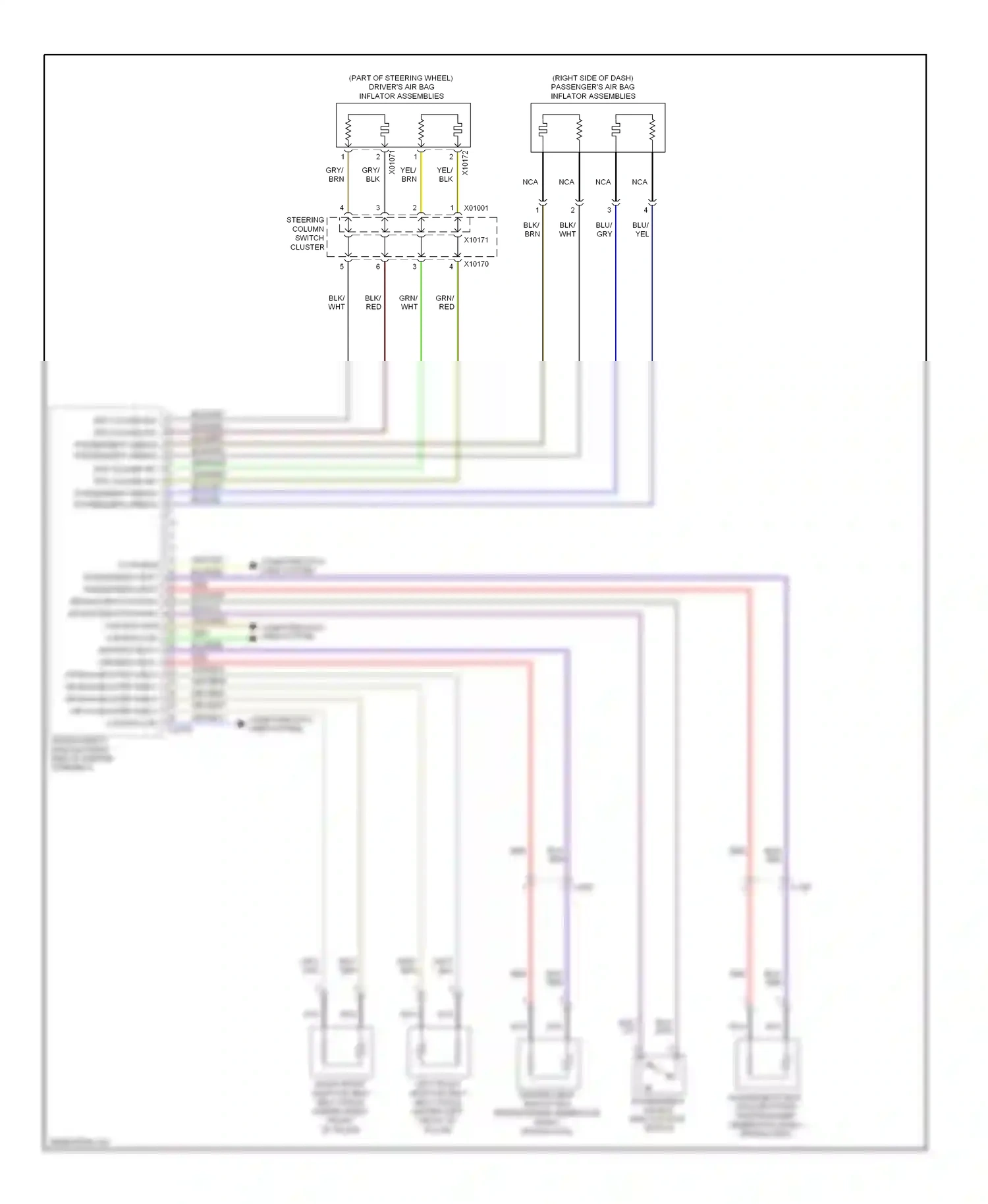 Wiring diagram blk/vio for BMW X5 E70 facelift (2010-2013) (34 of 35)