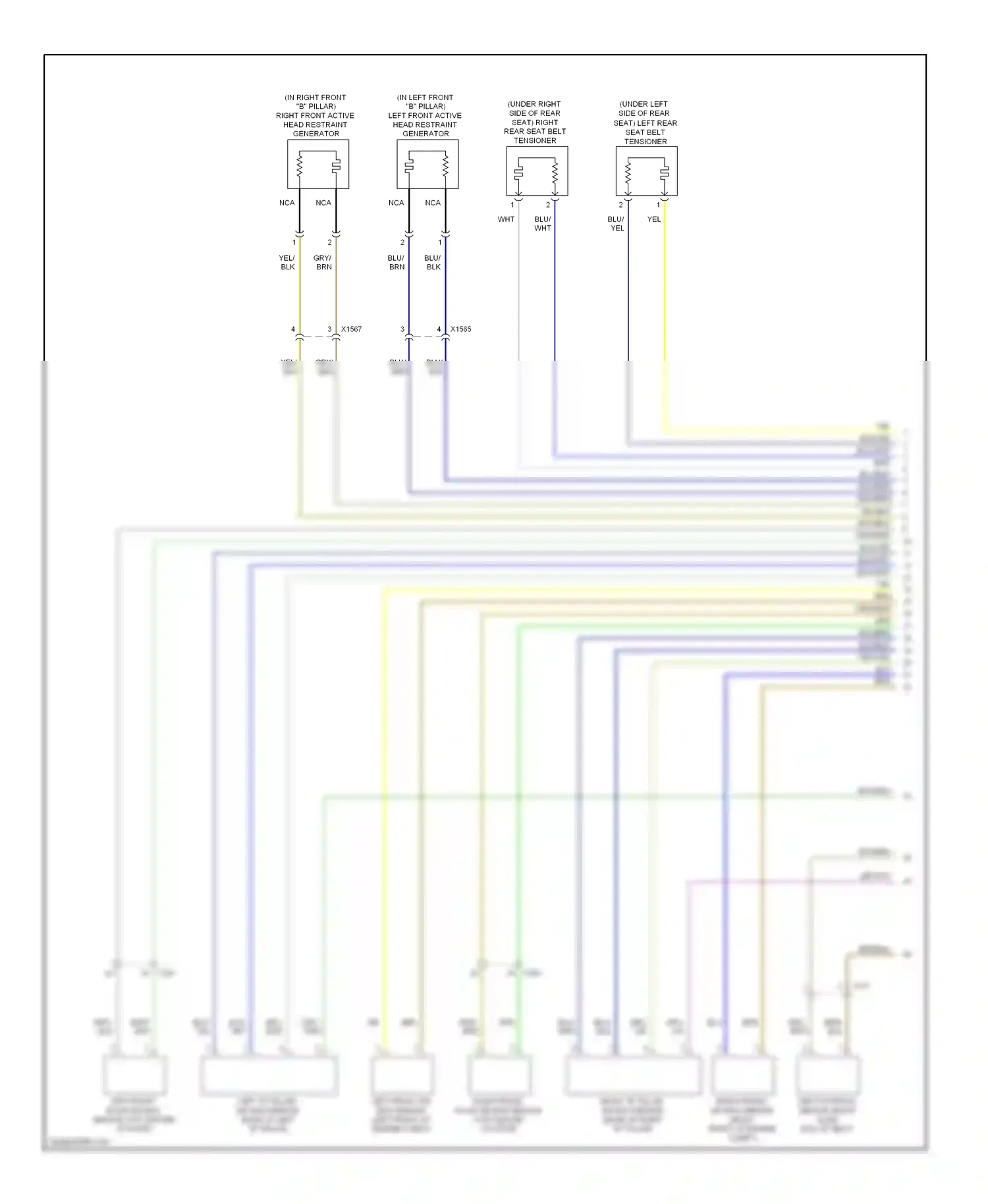 Wiring diagram blu for BMW X5 E70 facelift (2010-2013) (77 of 92)