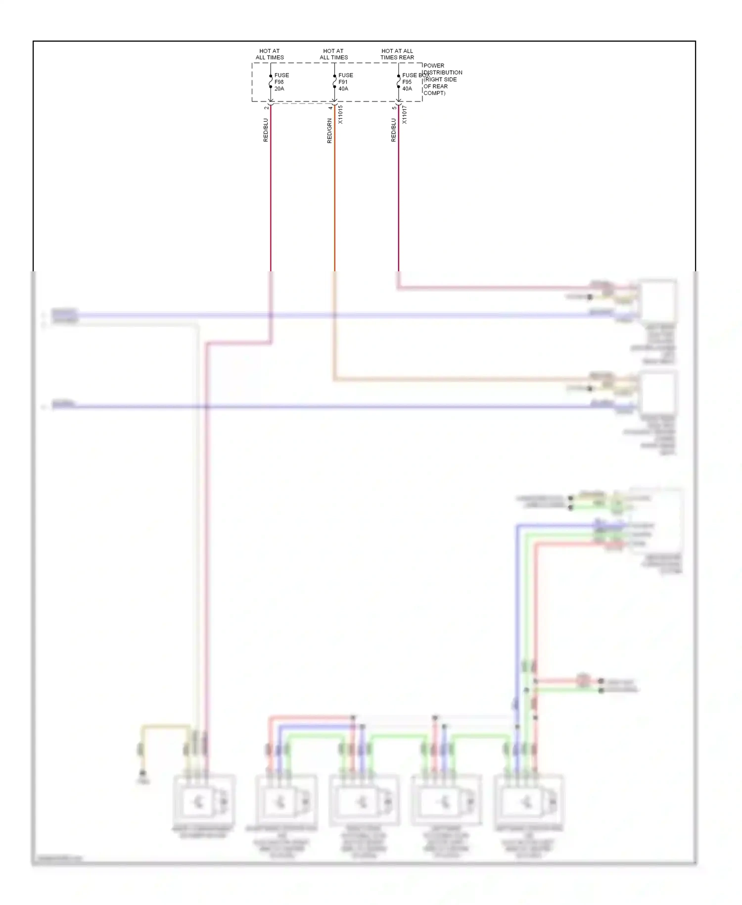 Wiring diagram blu/blk for BMW X5 E70 facelift (2010-2013) (10 of 44)