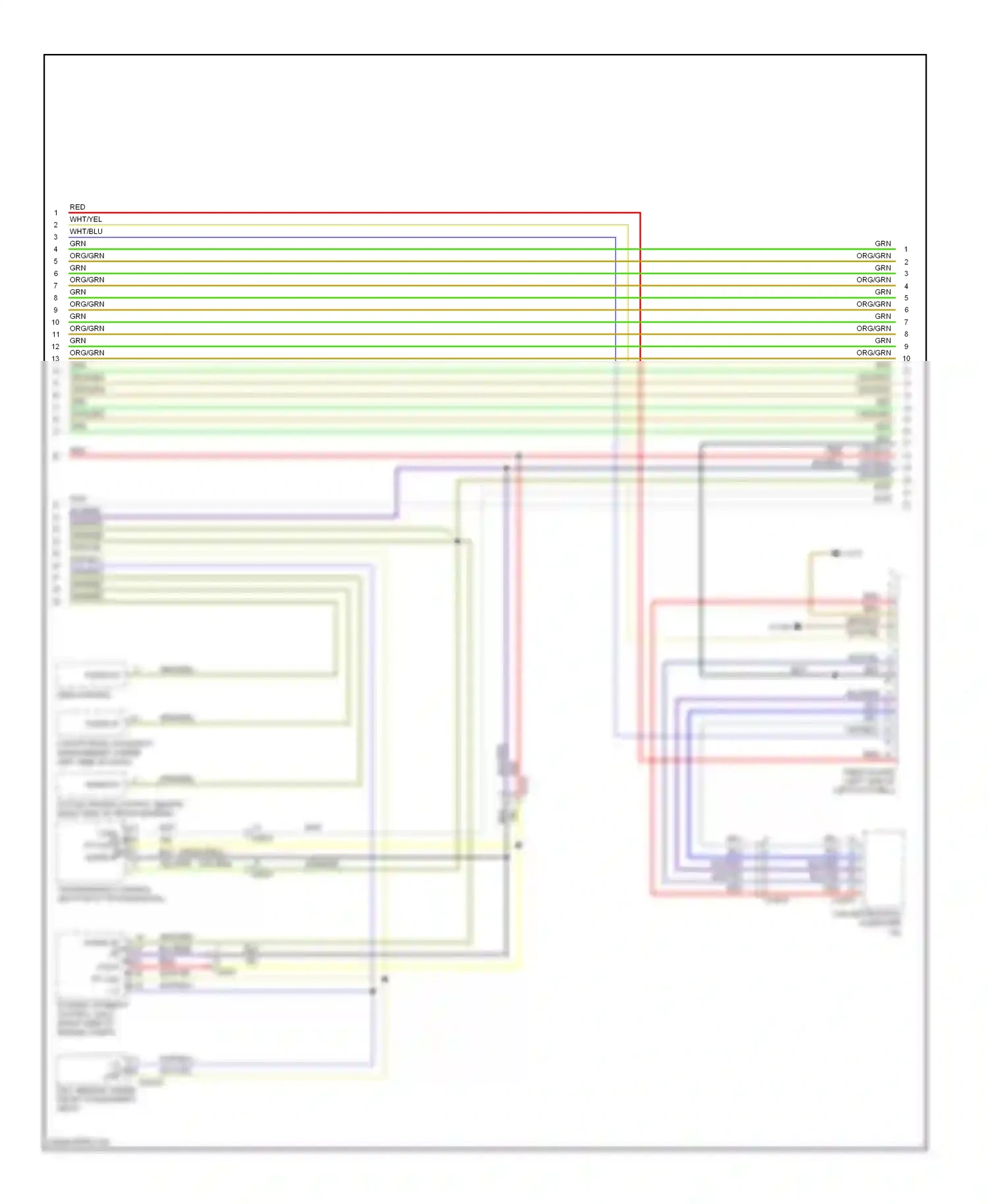 Wiring diagram blu/red for BMW X5 E70 facelift (2010-2013) (10 of 74)