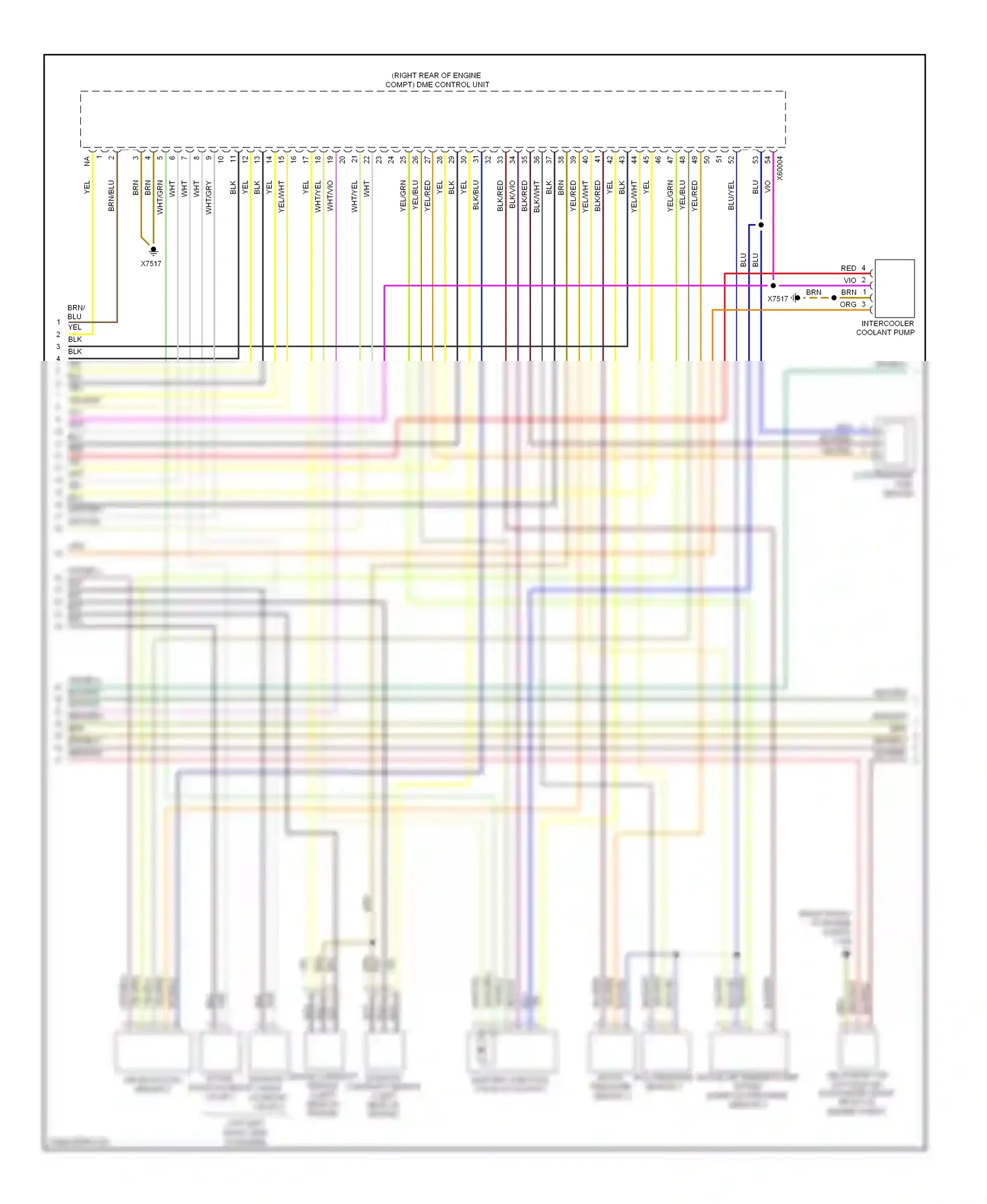 Wiring diagram brn blk/ for BMW X5 E70 facelift (2010-2013) (1 of 1)