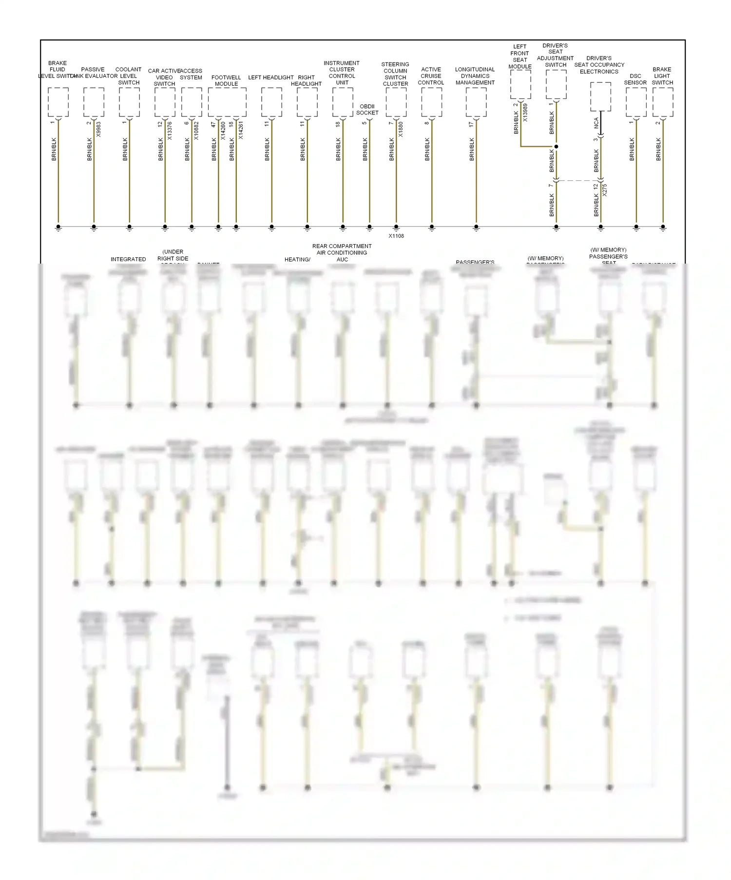 Wiring diagram brn for BMW X5 E70 facelift (2010-2013) (57 of 148)