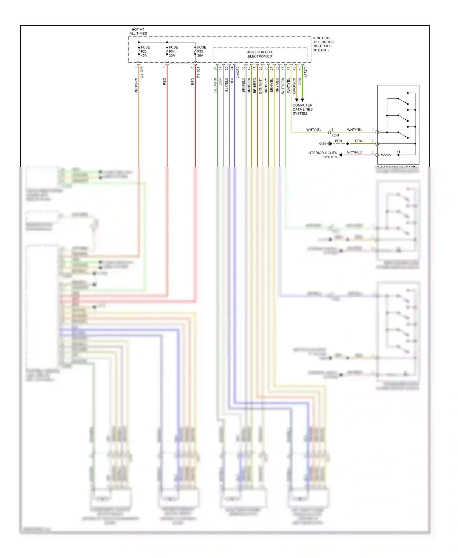 Wiring diagram gry/blu for BMW X5 E70 facelift (2010-2013) (6 of 8)