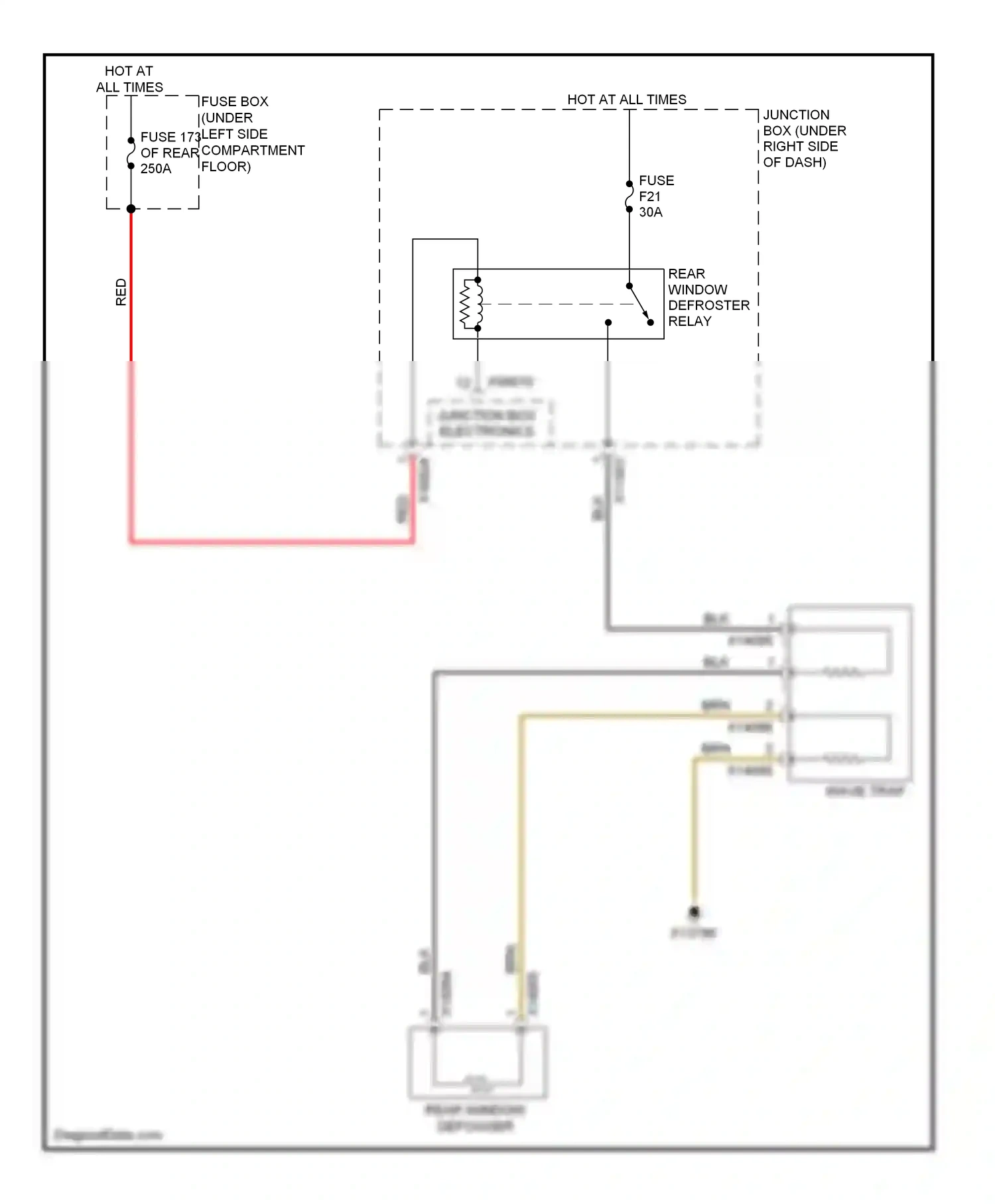 Wiring diagram junction box electronics for BMW X5 E70 facelift (2010-2013) (10 of 15)
