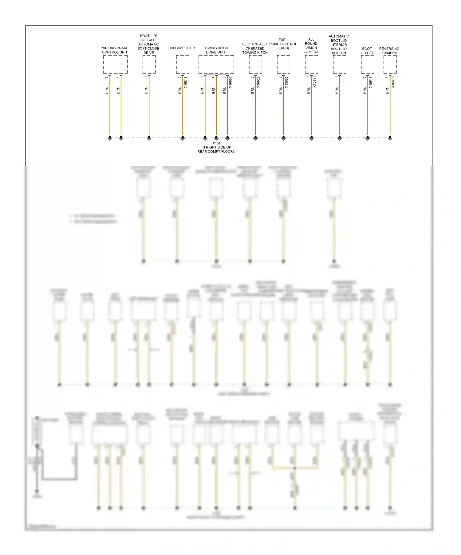 Wiring diagram line heating for BMW X5 E70 facelift (2010-2013) (1 of 2)