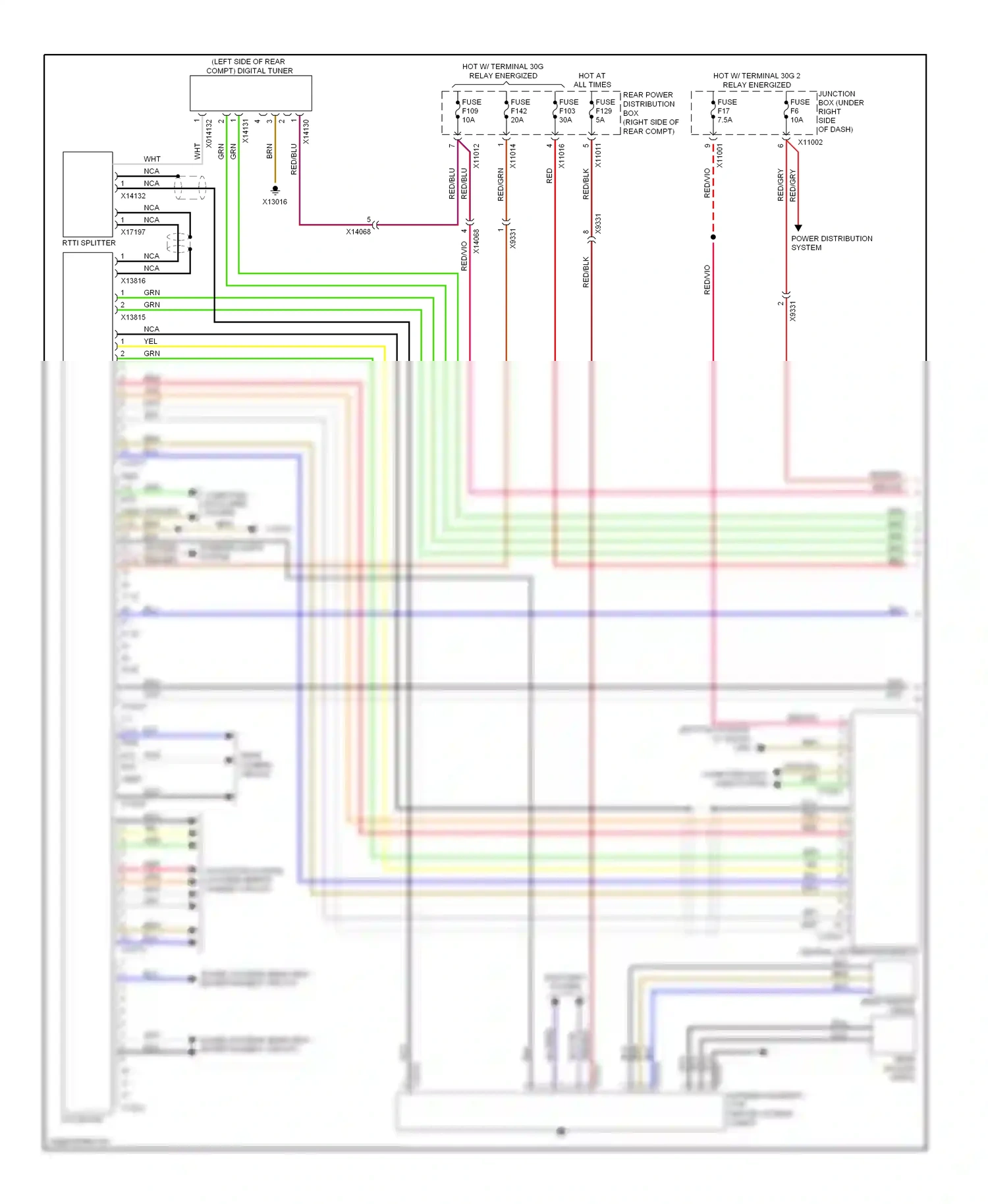 Wiring diagram red/blk for BMW X5 E70 facelift (2010-2013) (16 of 22)