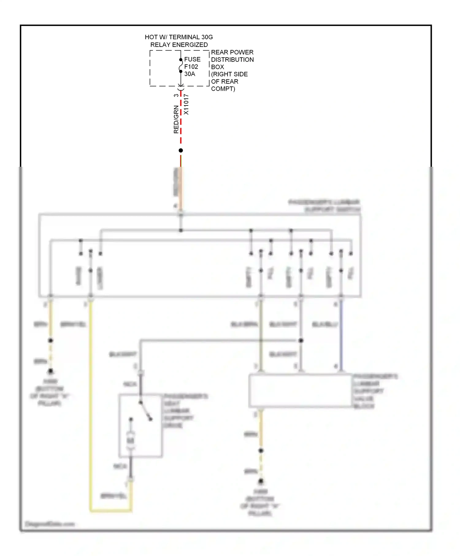 Wiring diagram red/grn for BMW X5 E70 facelift (2010-2013) (37 of 49)