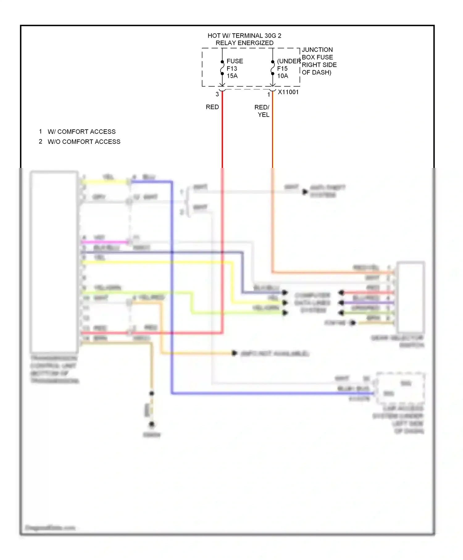 Wiring diagram vio for BMW X5 E70 facelift (2010-2013) (21 of 31)
