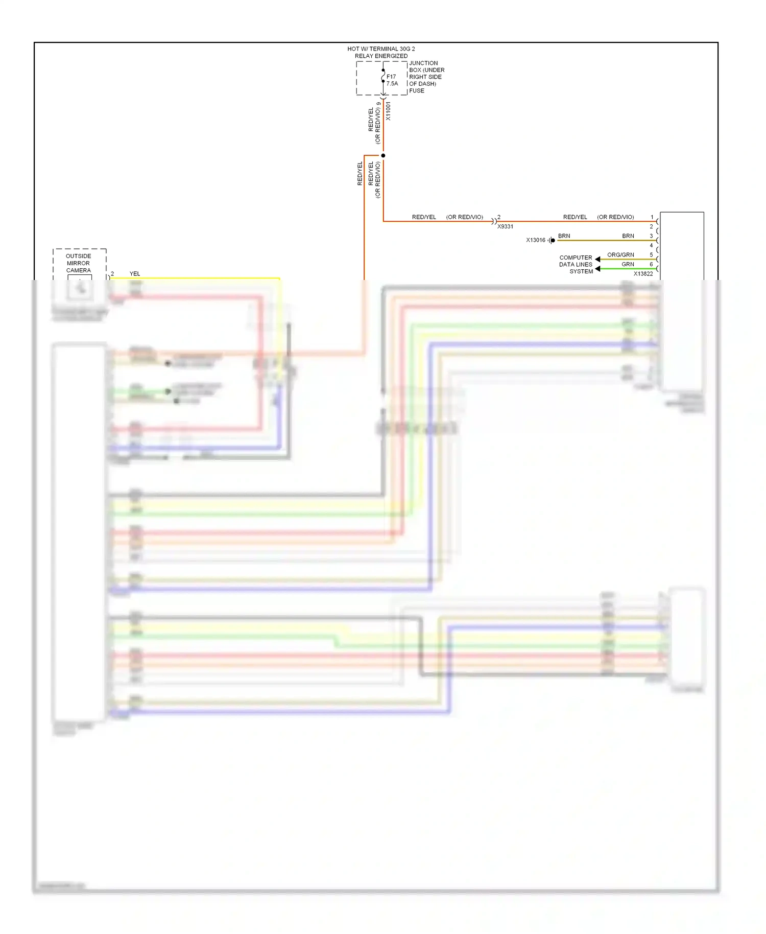 Wiring diagram wht for BMW X5 E70 facelift (2010-2013) (55 of 98)