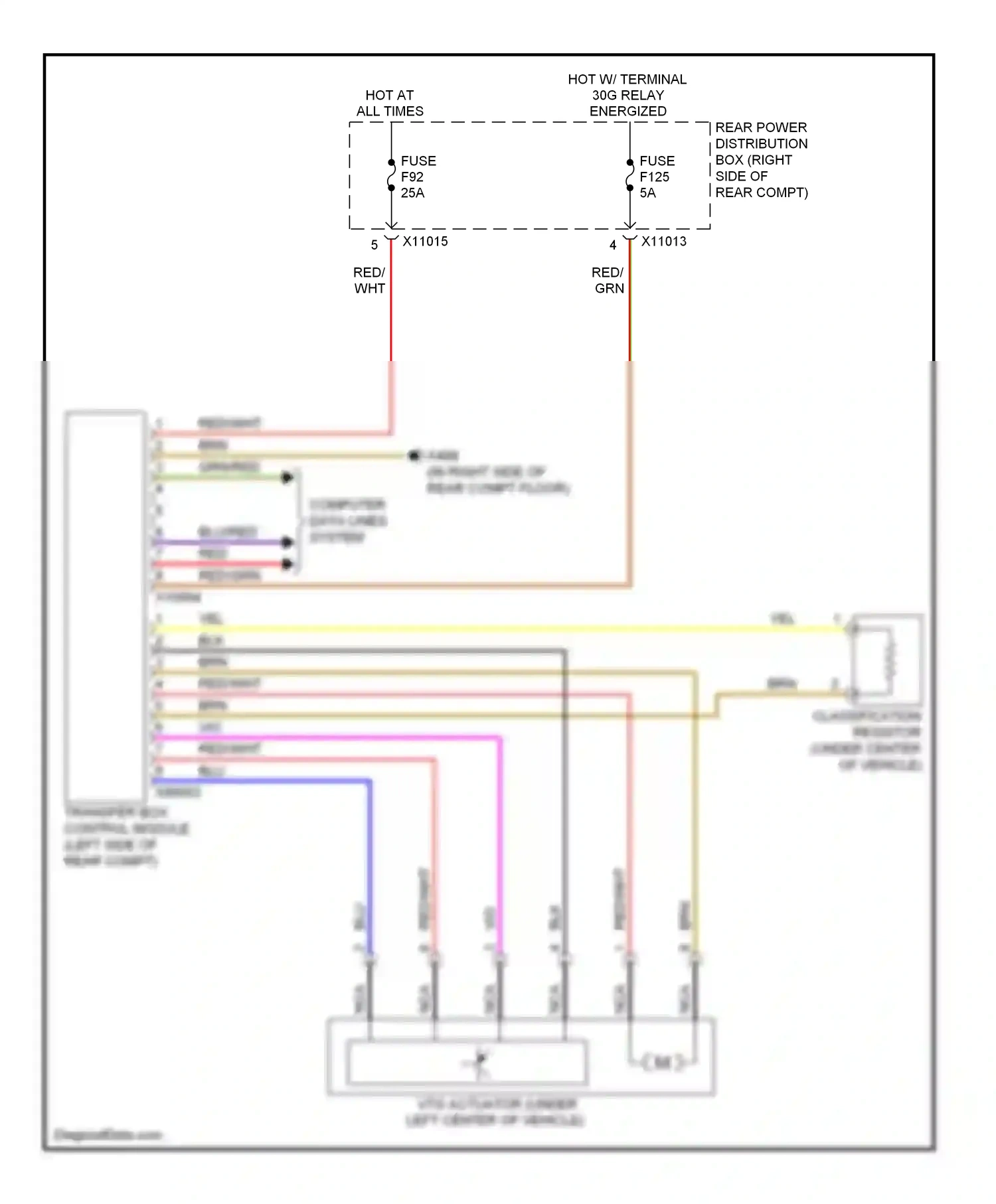 Wiring diagram wht for BMW X5 E70 facelift (2010-2013) (84 of 98)