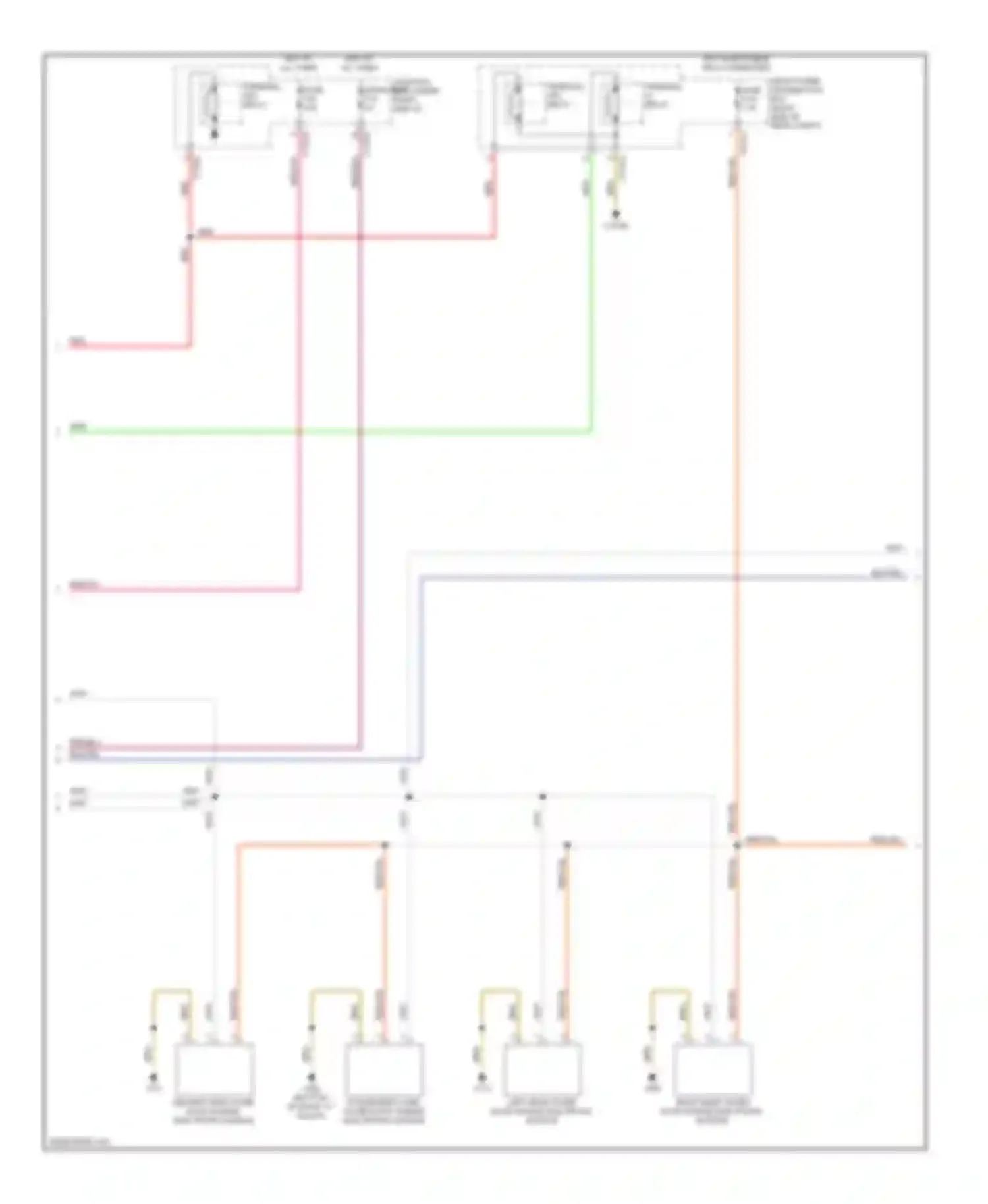 X5 BMW E70 (2006-2010): Access/start circuit (2 of 3)