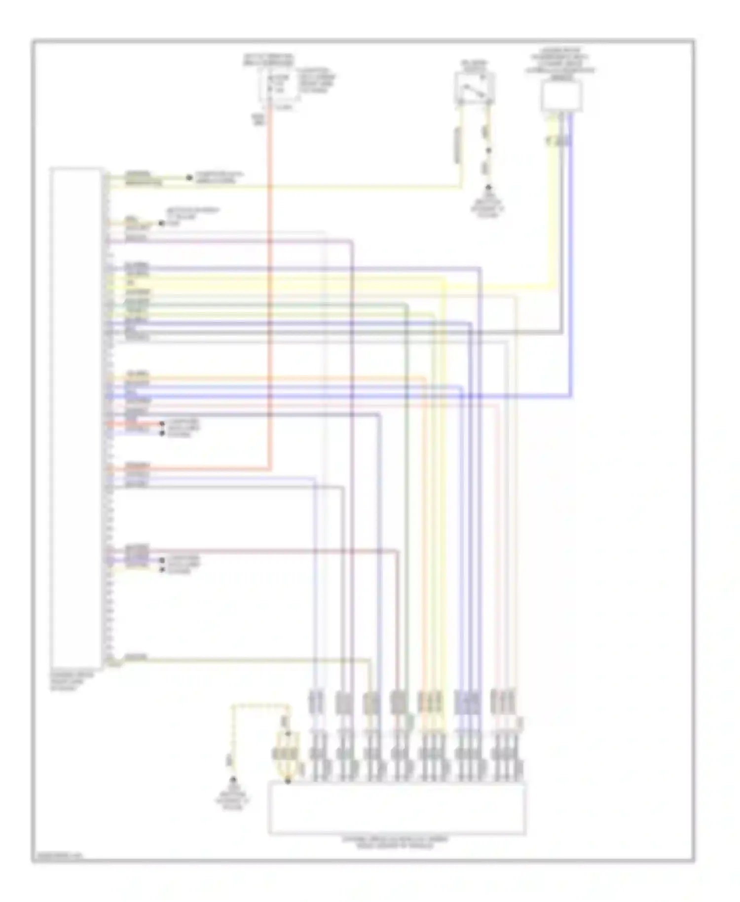 X5 BMW E70 (2006-2010): Dynamic drive suspension circuit
