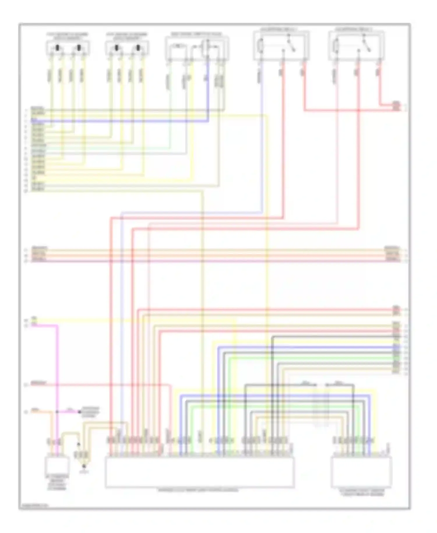 X5 BMW E70 (2006-2010): Wiring diagram engine performance 4.8l (3 of 5)