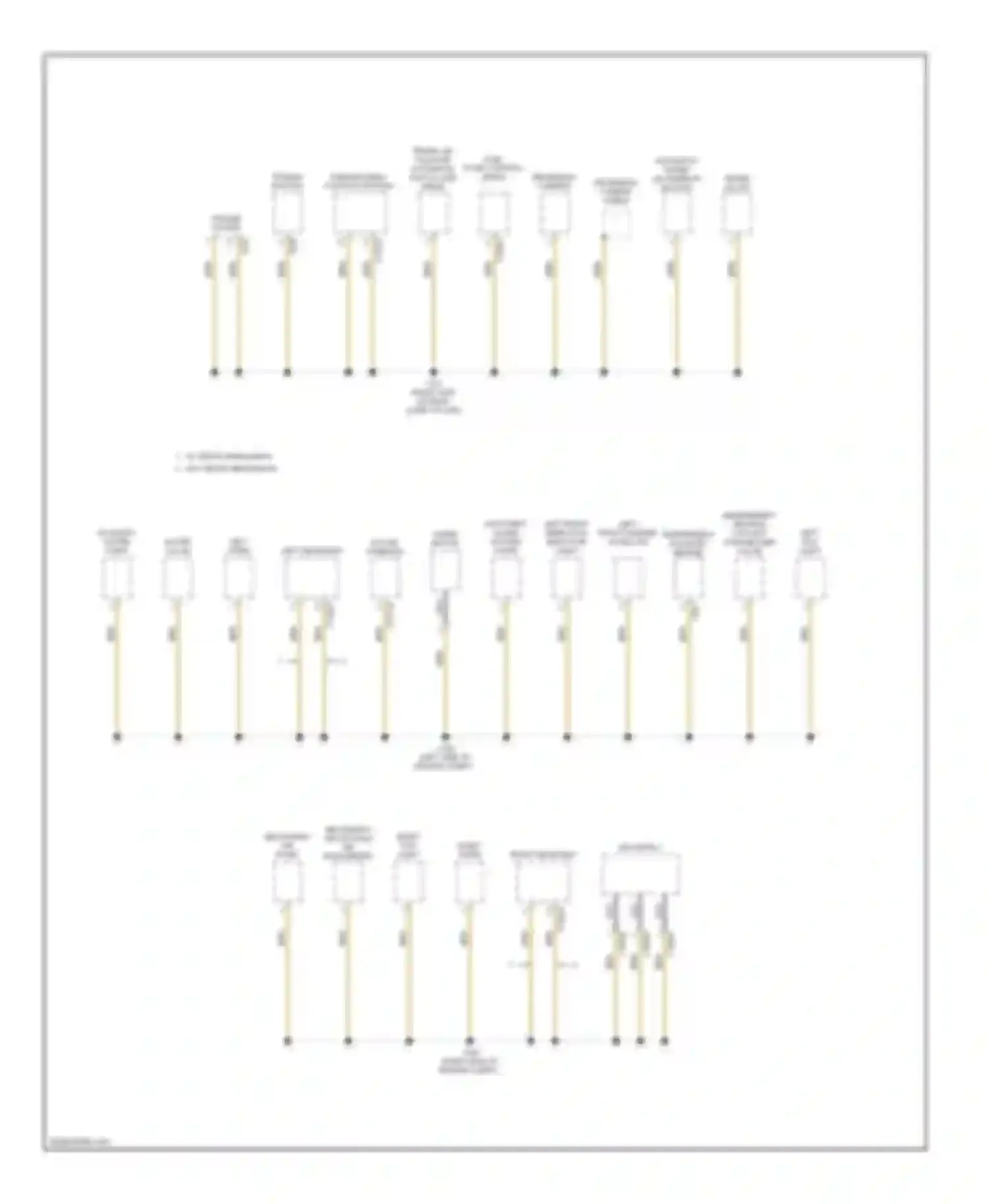 X5 BMW E70 (2006-2010): Ground distribution circuit (1 of 5)