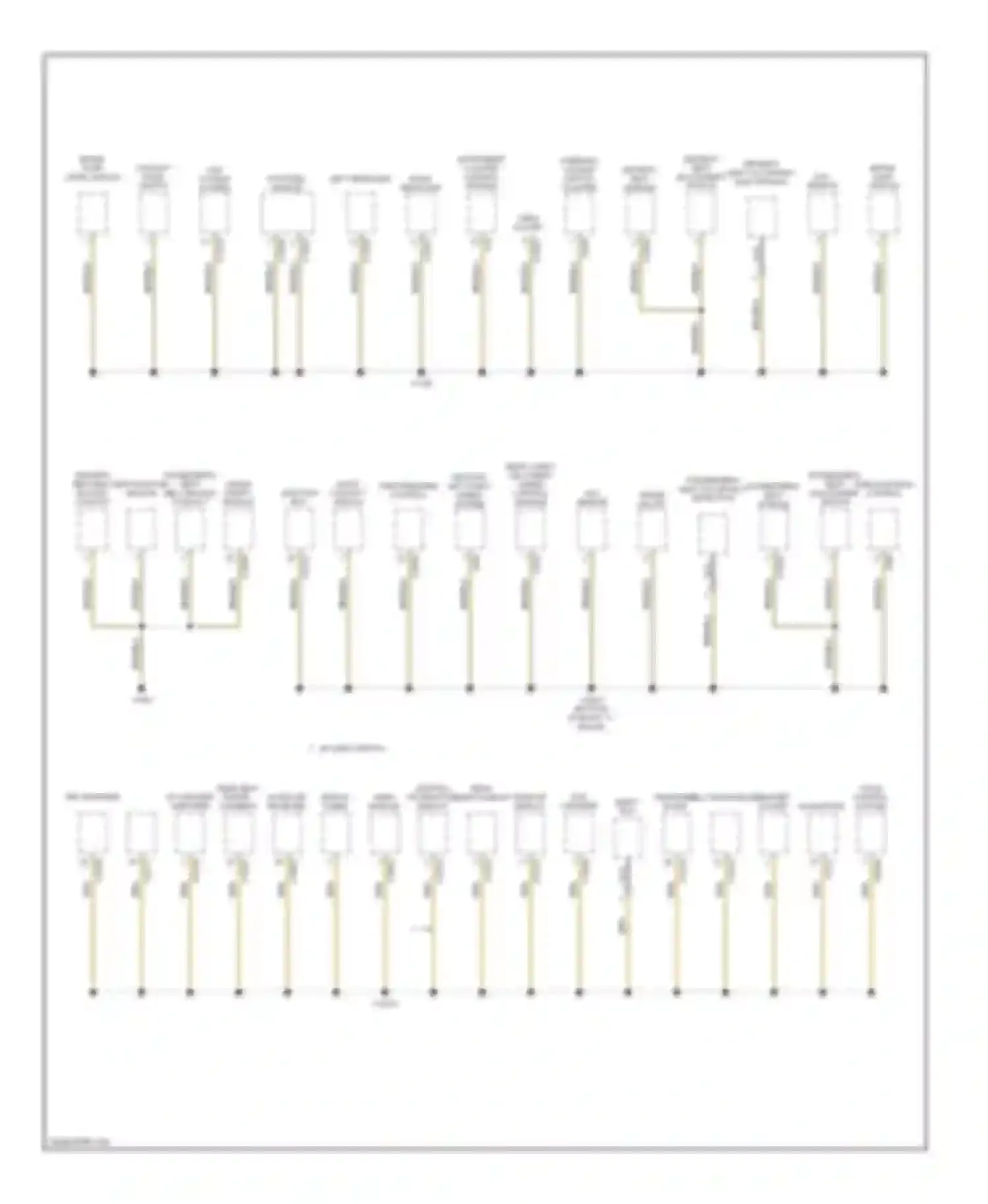 X5 BMW E70 (2006-2010): Ground distribution circuit (3 of 5)