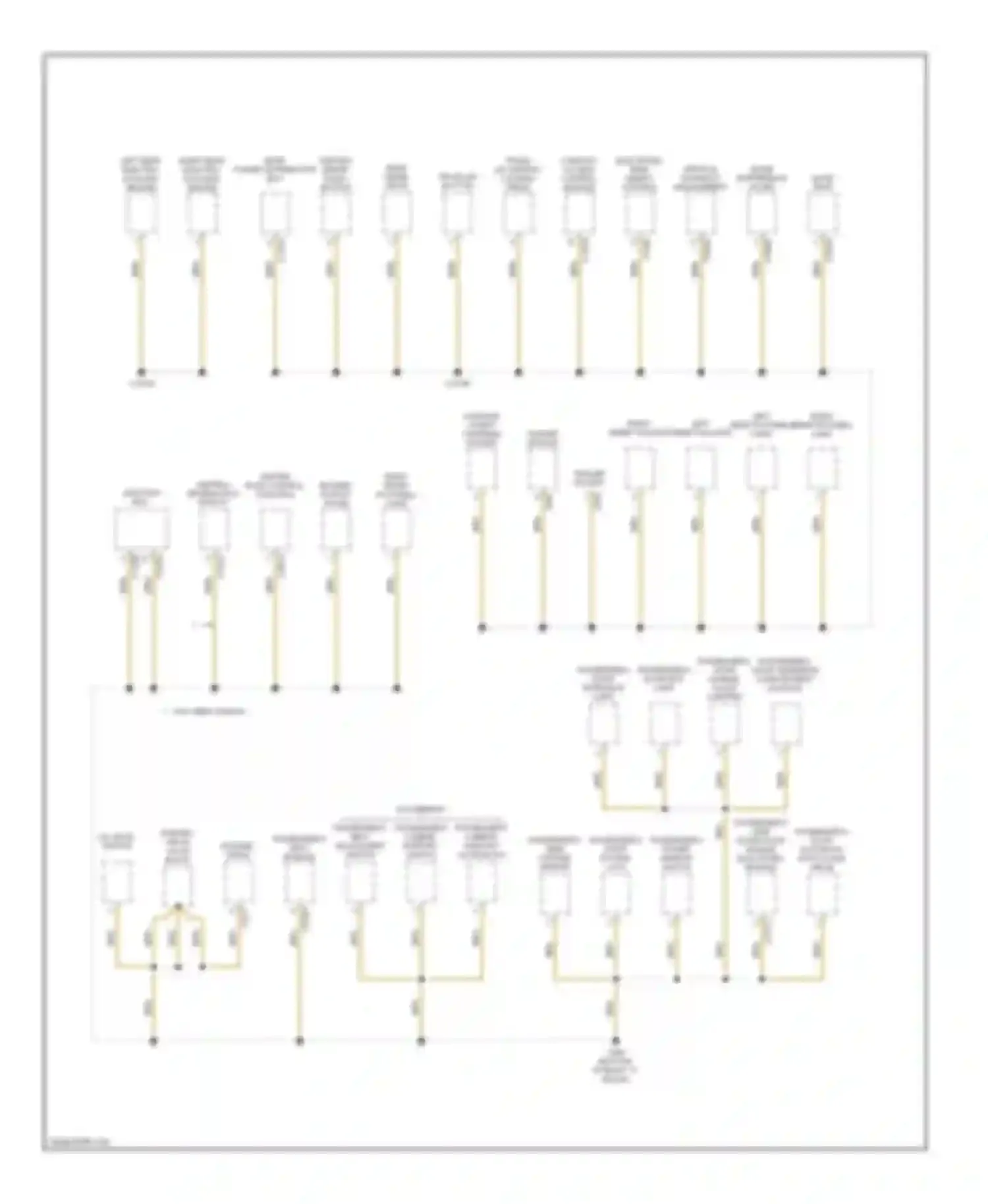 X5 BMW E70 (2006-2010): Ground distribution circuit (4 of 5)