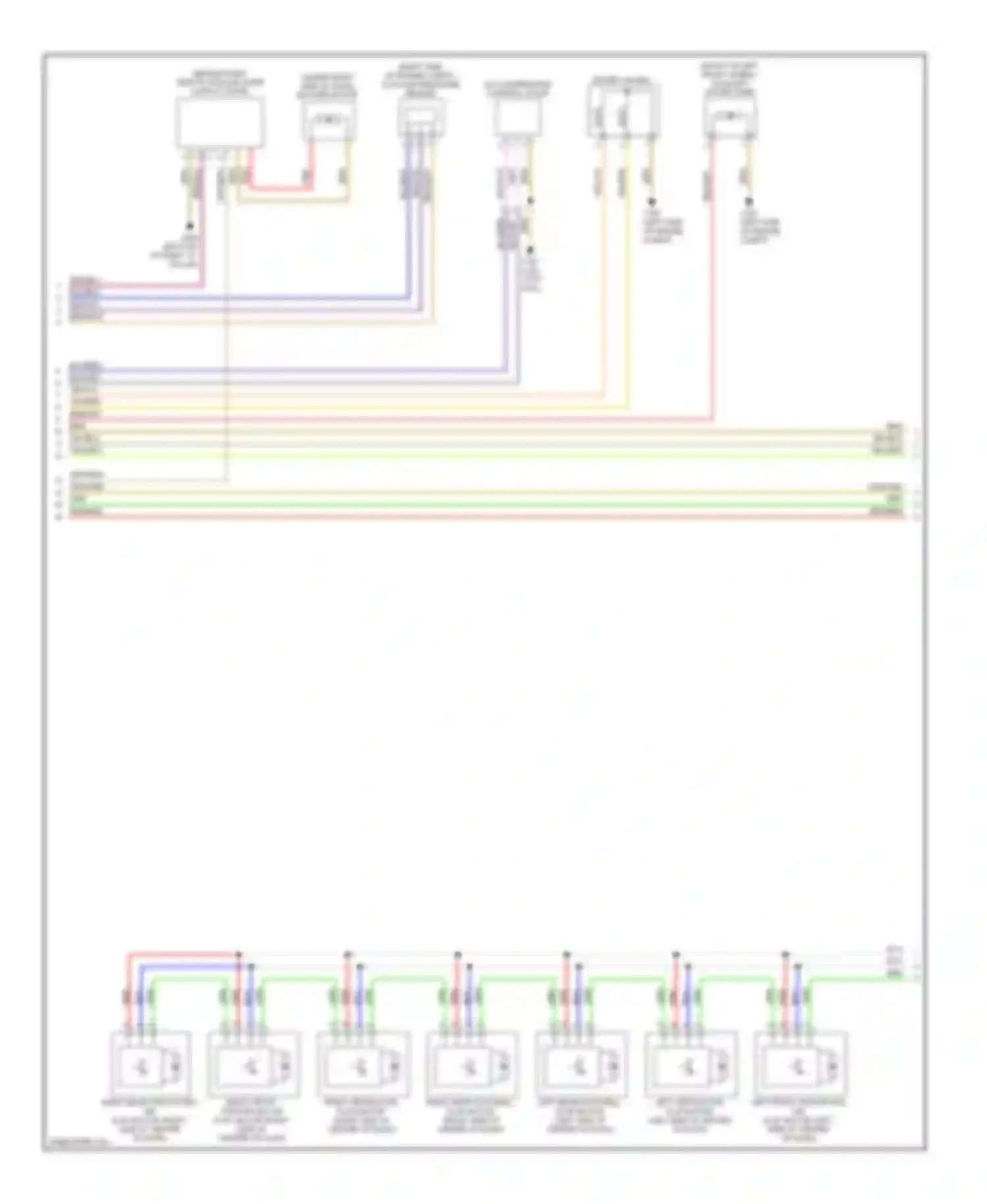 Wiring diagram a/c compressor control valve for BMW X5 E70 (2006-2010)
