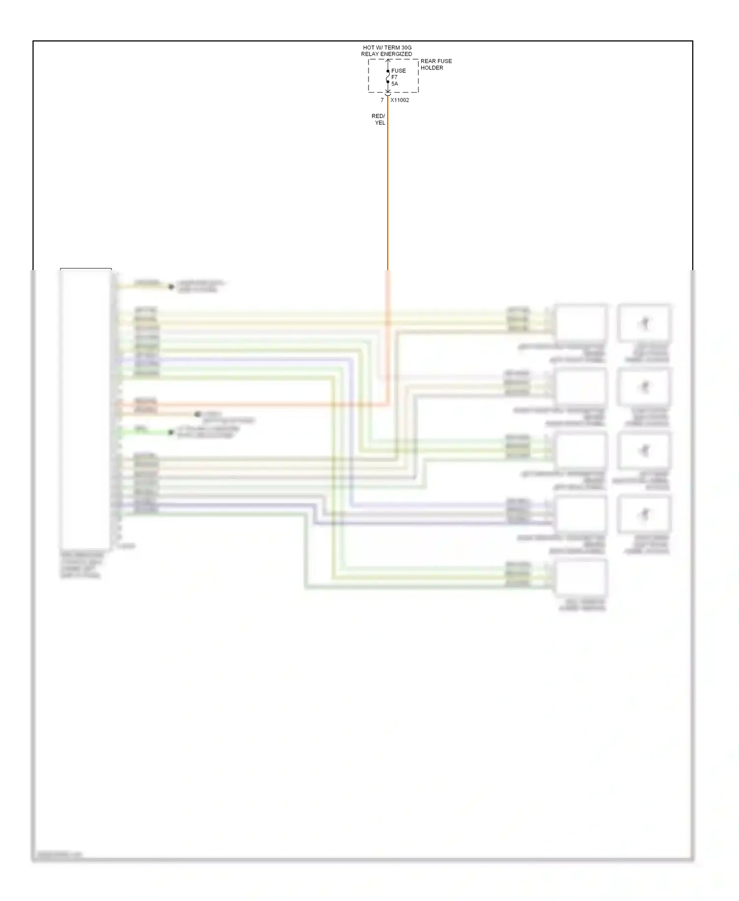 BMW X5 E70 (2006-2010) computer data lines system wiring diagram  (54 of 56)