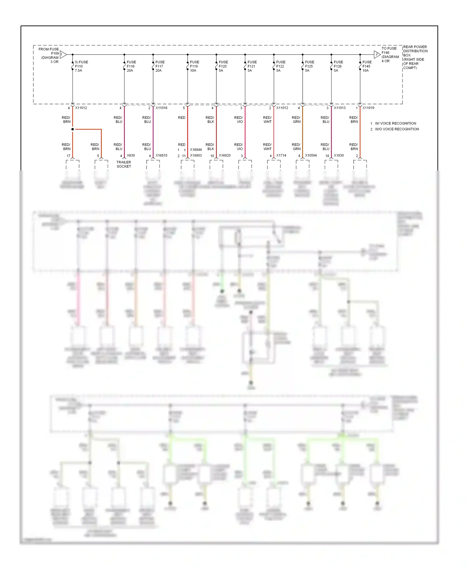 BMW X5 E70 (2006-2010) driver's door automatic soft-close drive wiring diagram  (2 of 2)