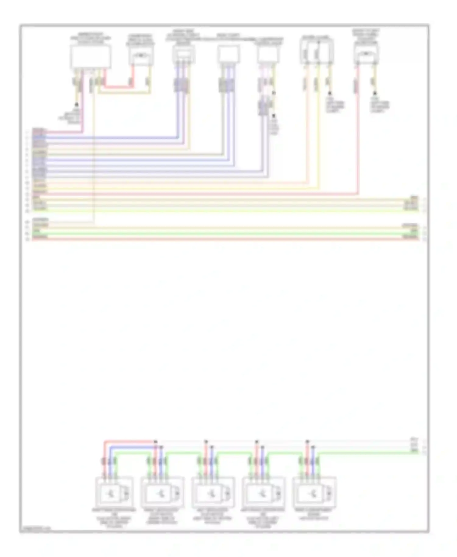 Wiring diagram a/c compressor control valve for BMW X5 E70 (2006-2010)