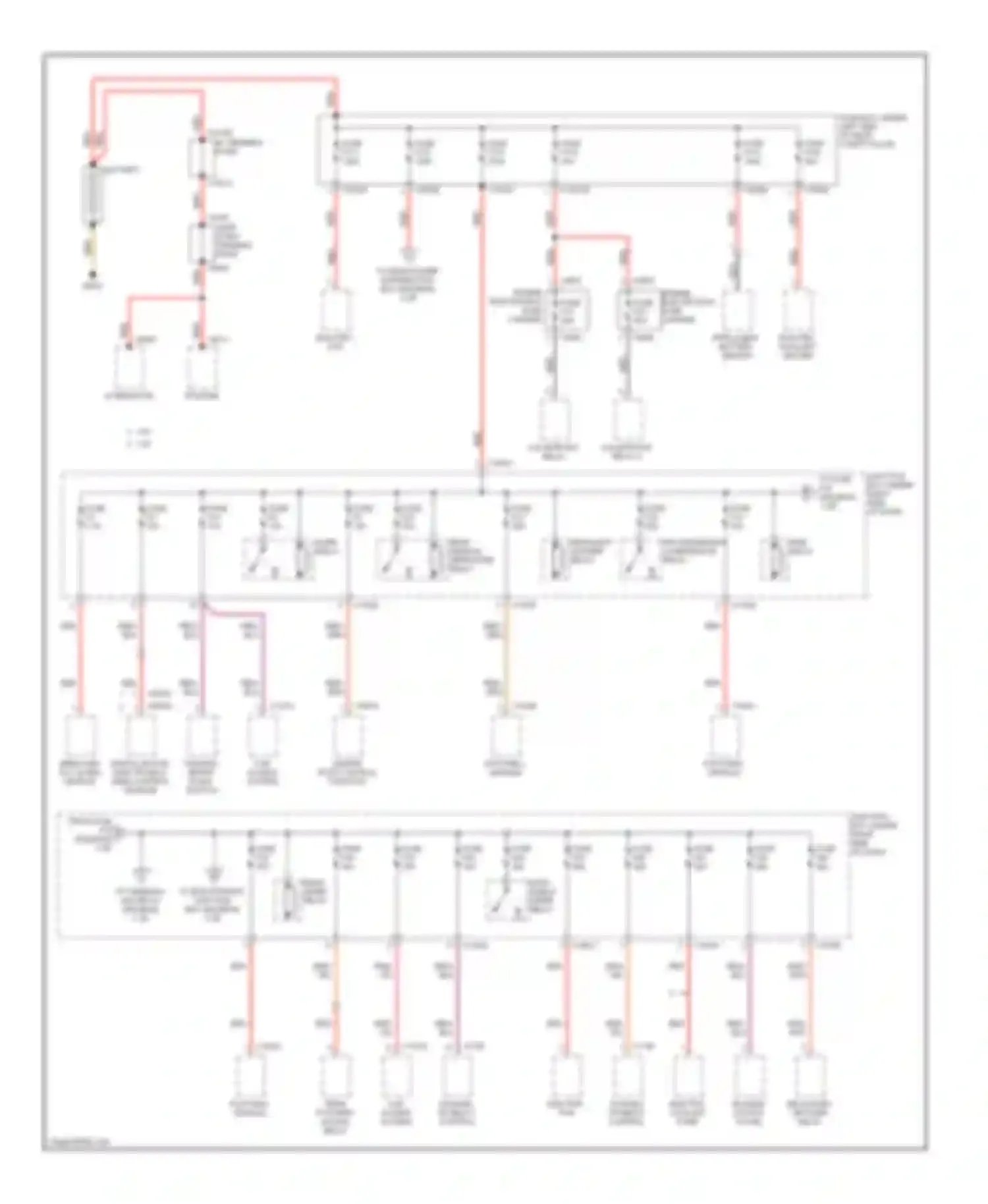 Wiring diagram b+ terminal point for BMW X5 E70 (2006-2010)