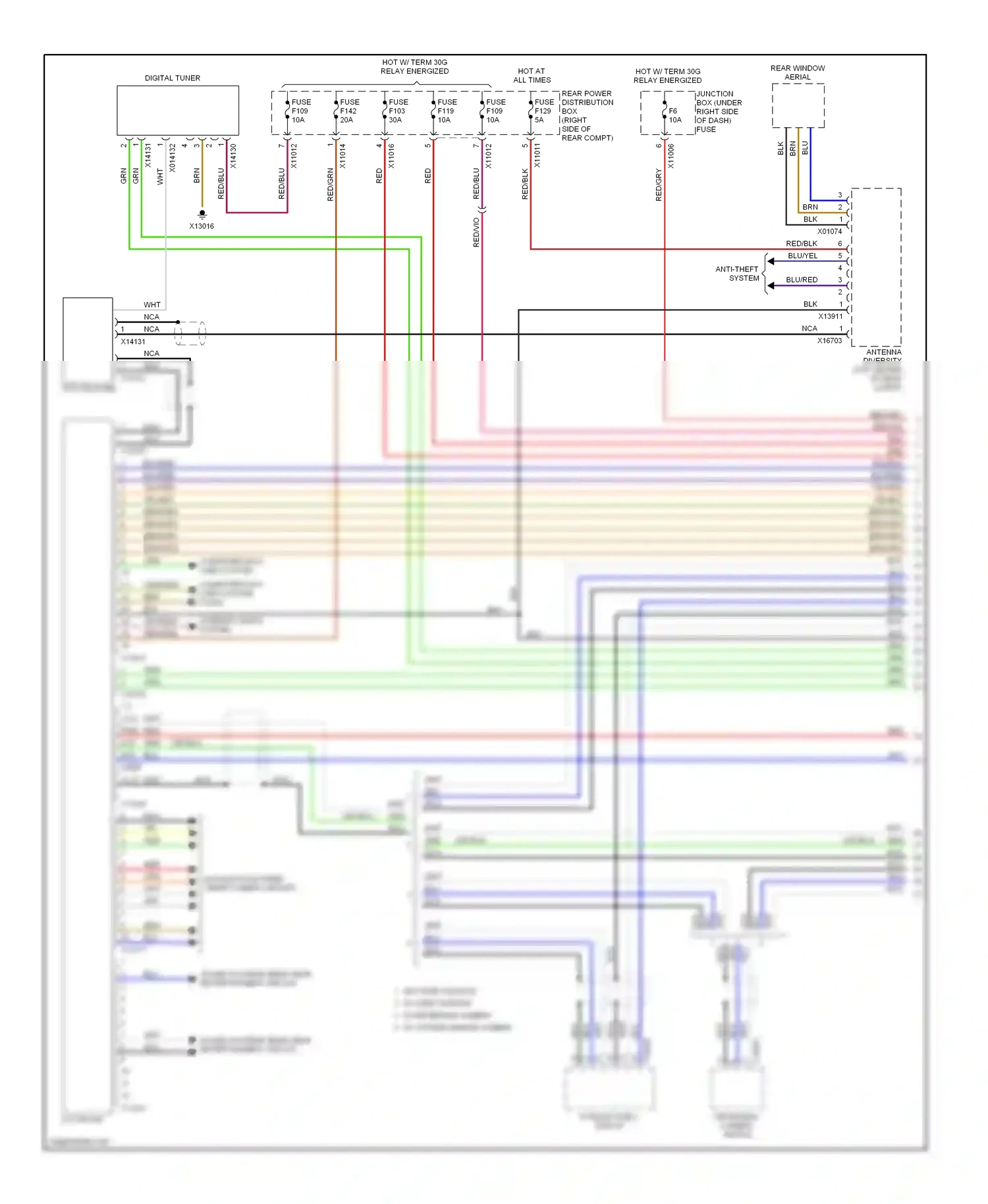 BMW X5 E70 (2006-2010) gry wiring diagram  (10 of 27)