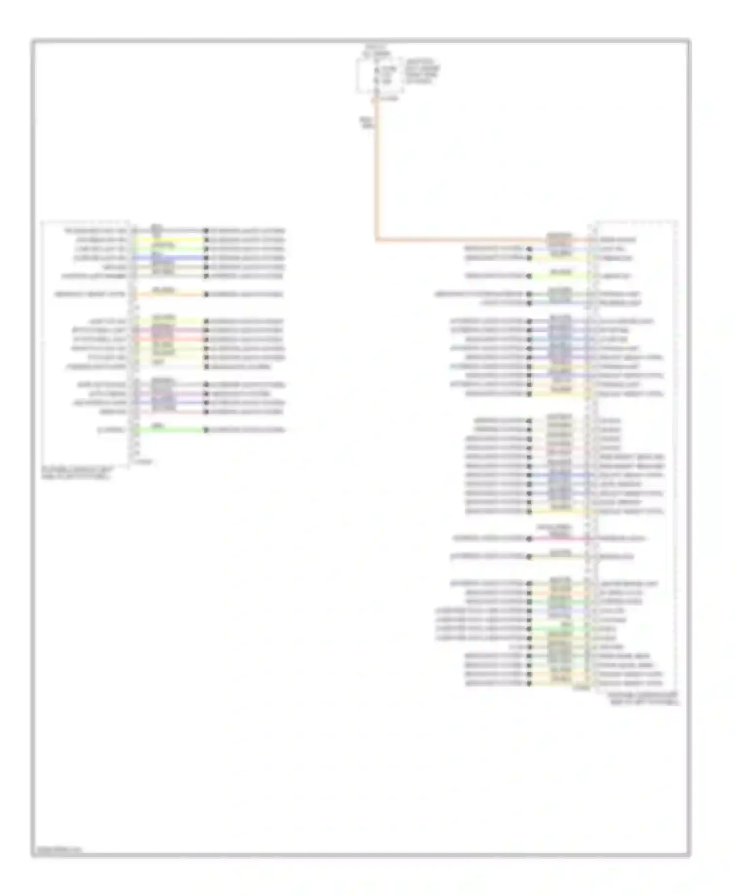 Wiring diagram term 30 fog lght sig h beam sig for BMW X5 E70 (2006-2010)