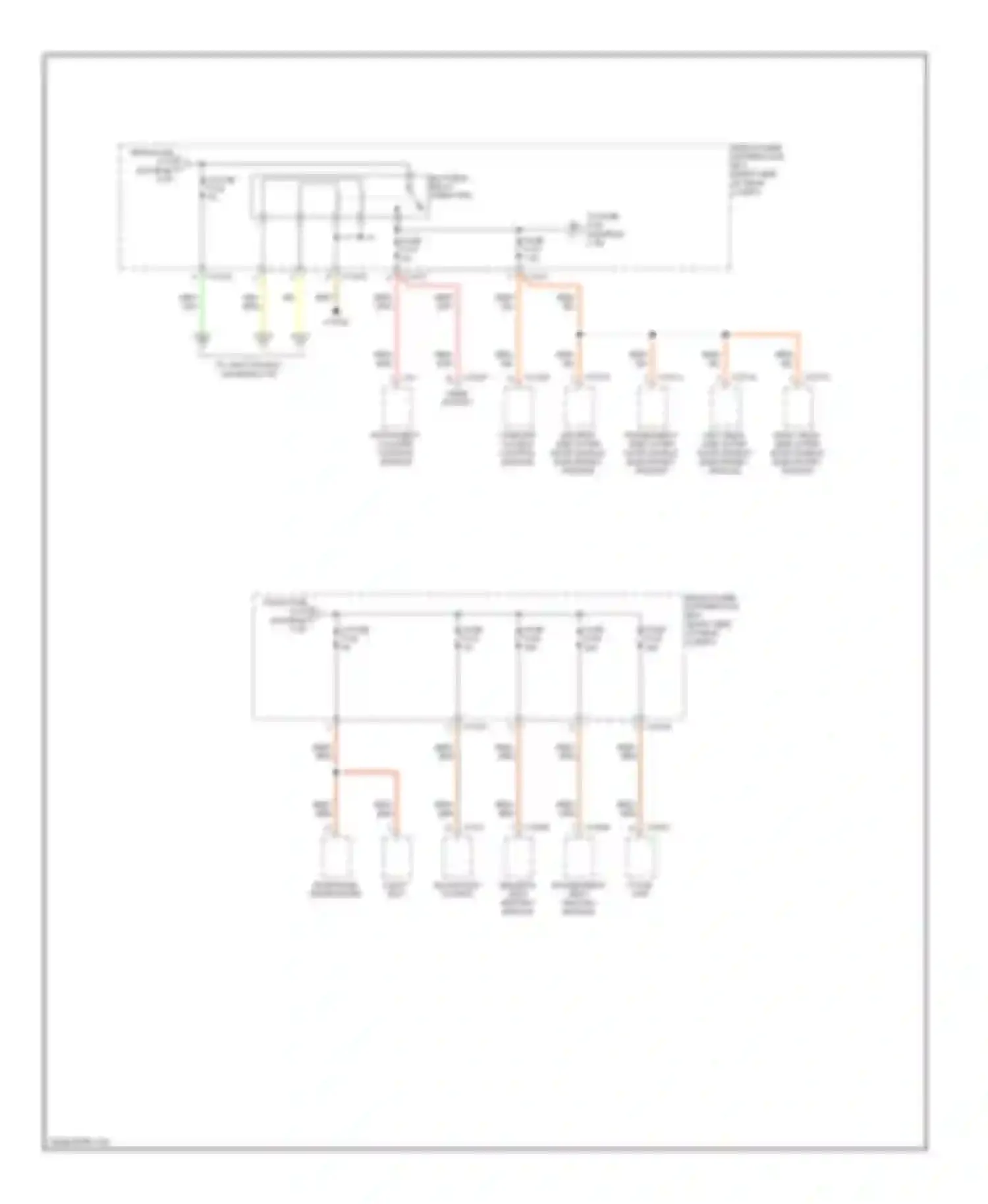 Wiring diagram instrument cluster control module for BMW X5 E70 (2006-2010)