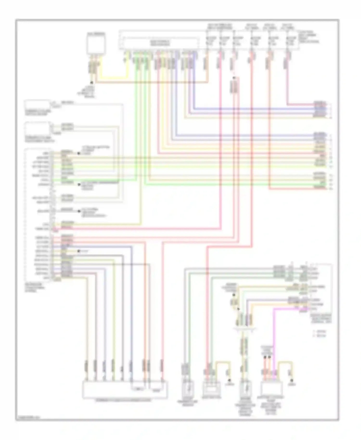 Wiring diagram red for BMW X5 E70 (2006-2010) (7 of 85)
