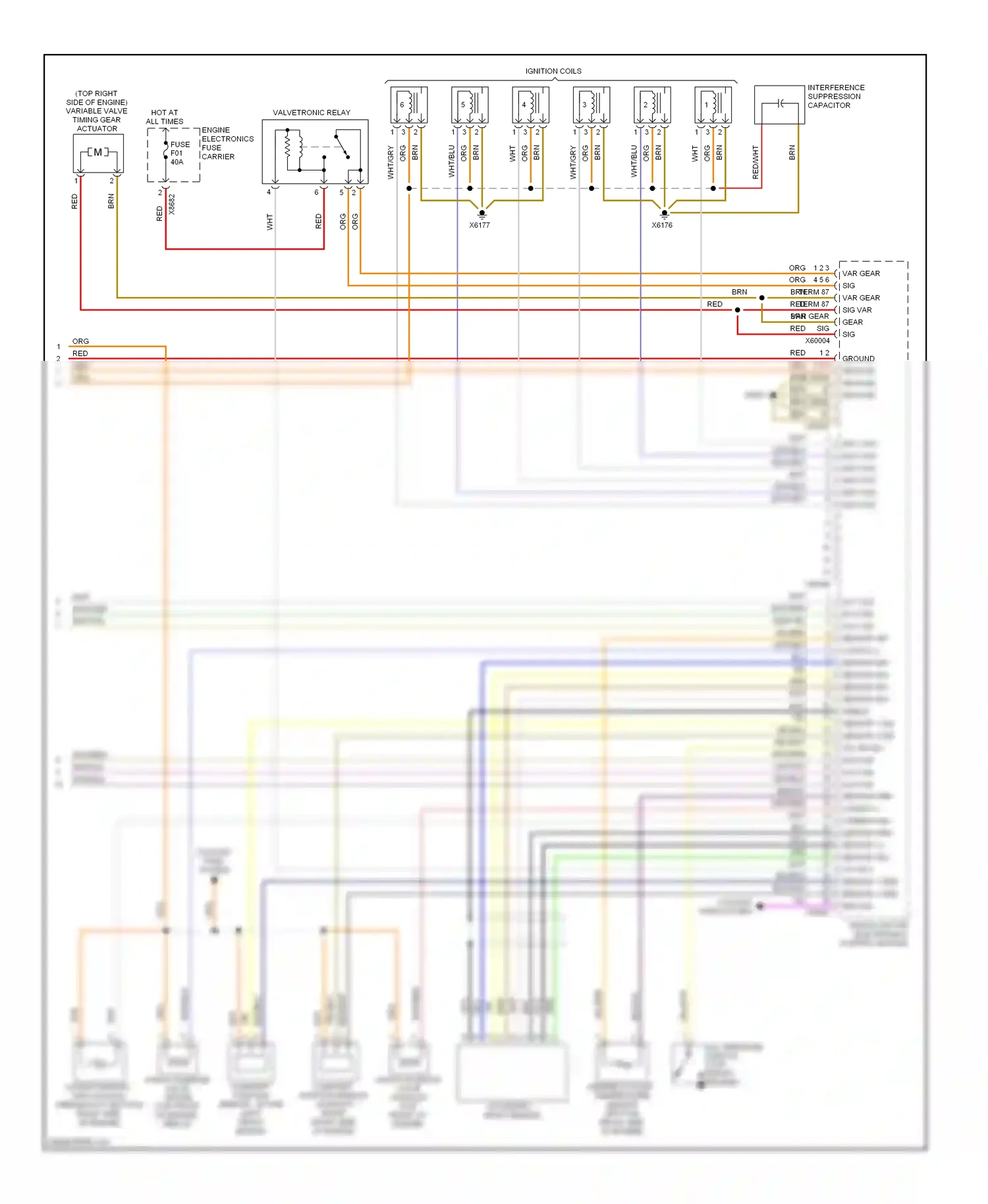 BMW X5 E70 (2006-2010) wht wiring diagram  (60 of 66)