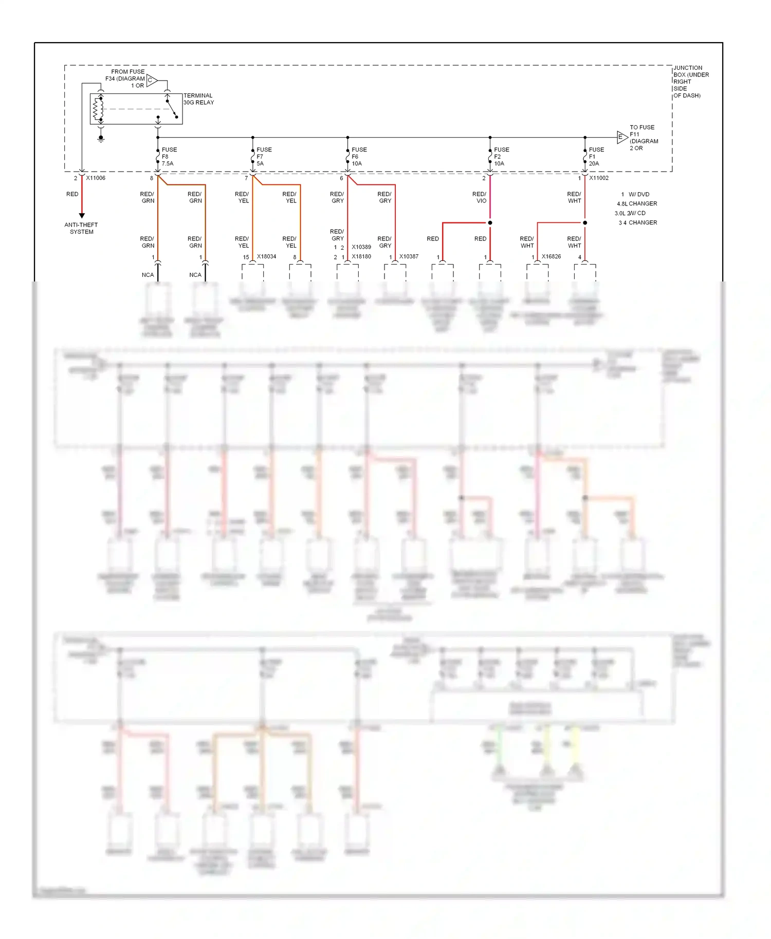 BMW X5 E70 (2006-2010) wht wiring diagram  (37 of 66)