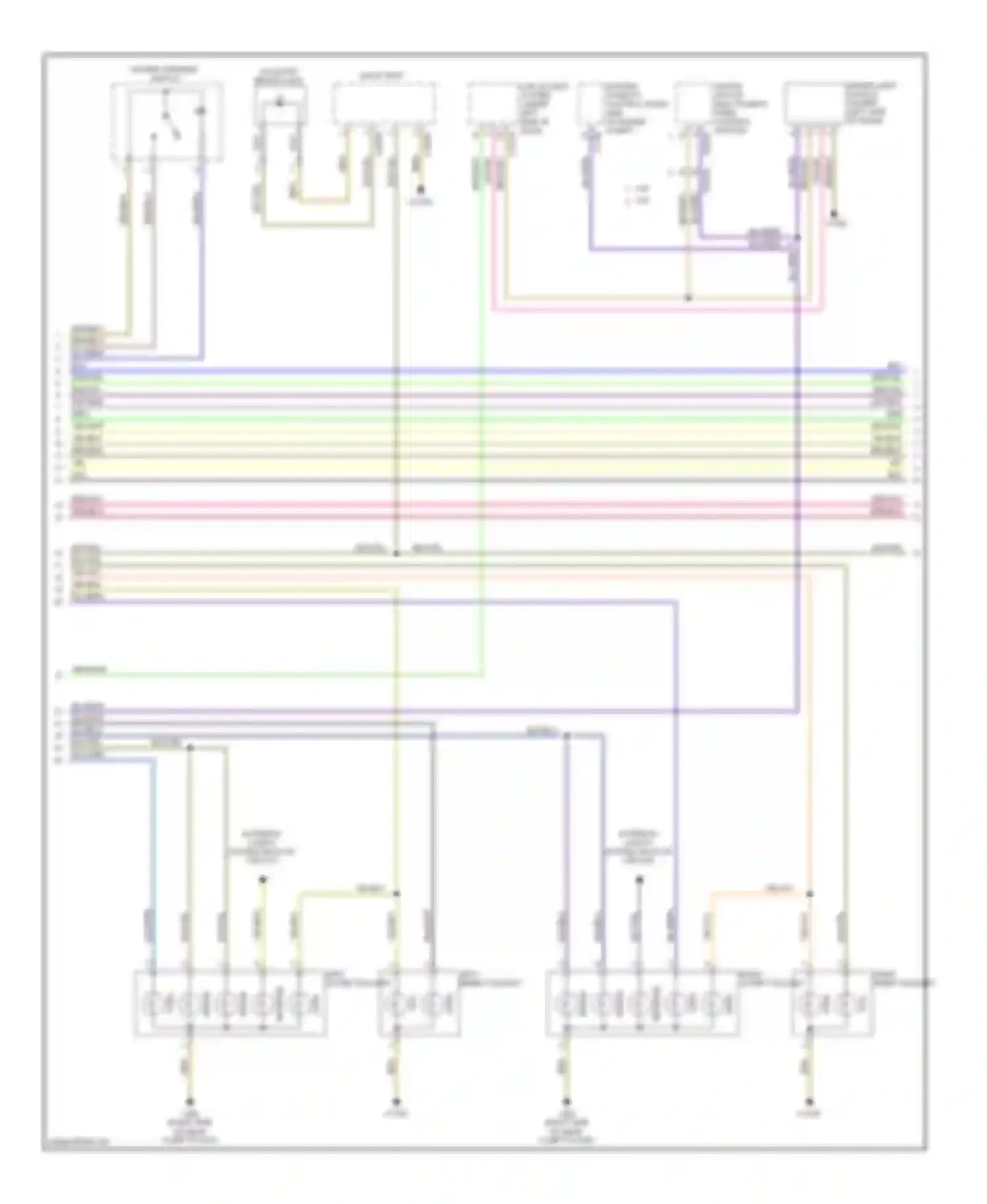 Wiring diagram yel/blk for BMW X5 E70 (2006-2010) (13 of 31)