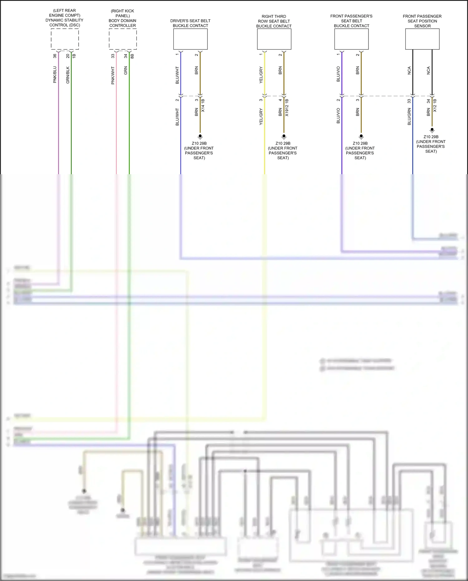 Wiring diagram body domain controller for BMW X5 G05 facelift (2023-2024) (29 of 45)