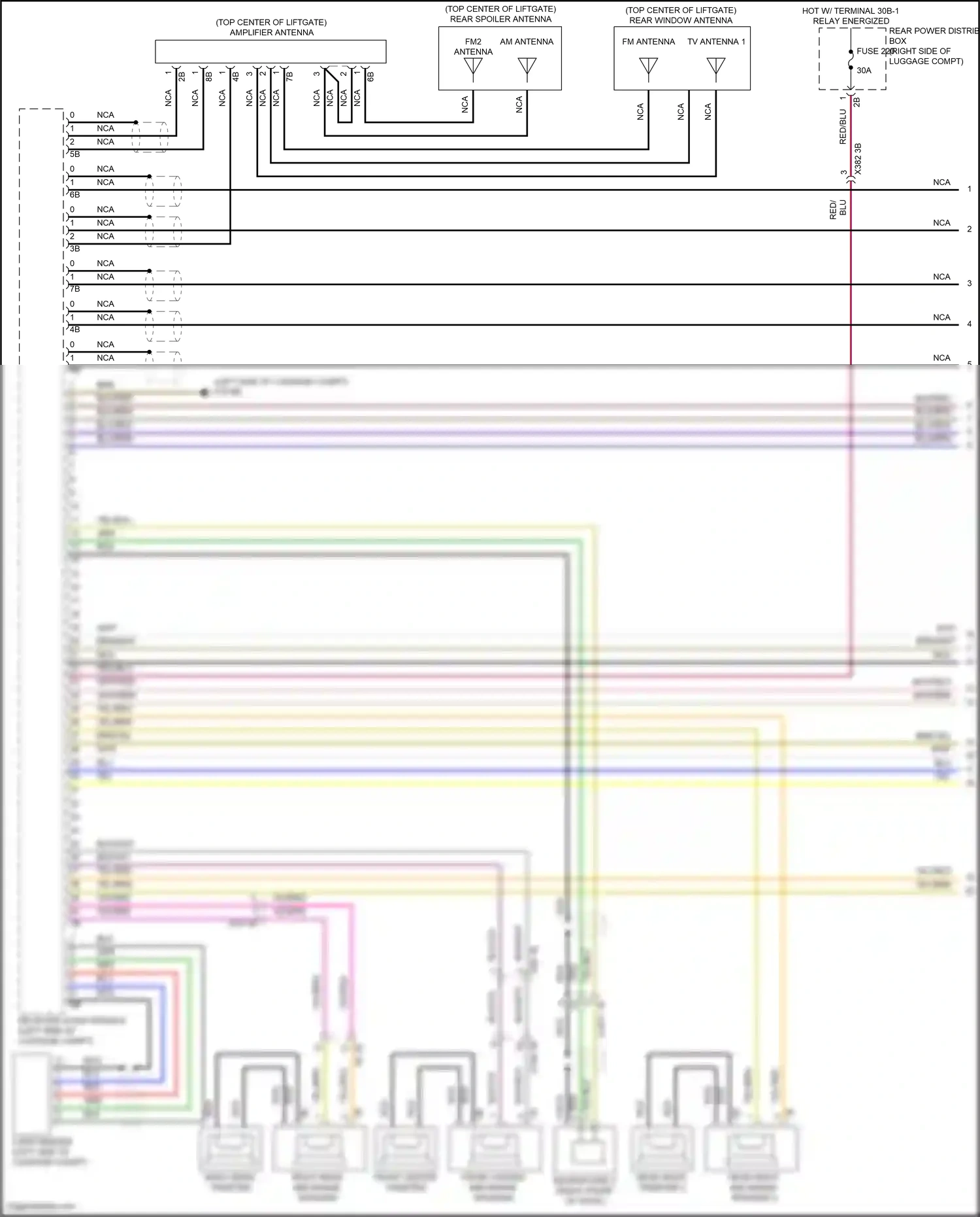 Wiring diagram card reader for BMW X5 G05 facelift (2023-2024) (3 of 6)