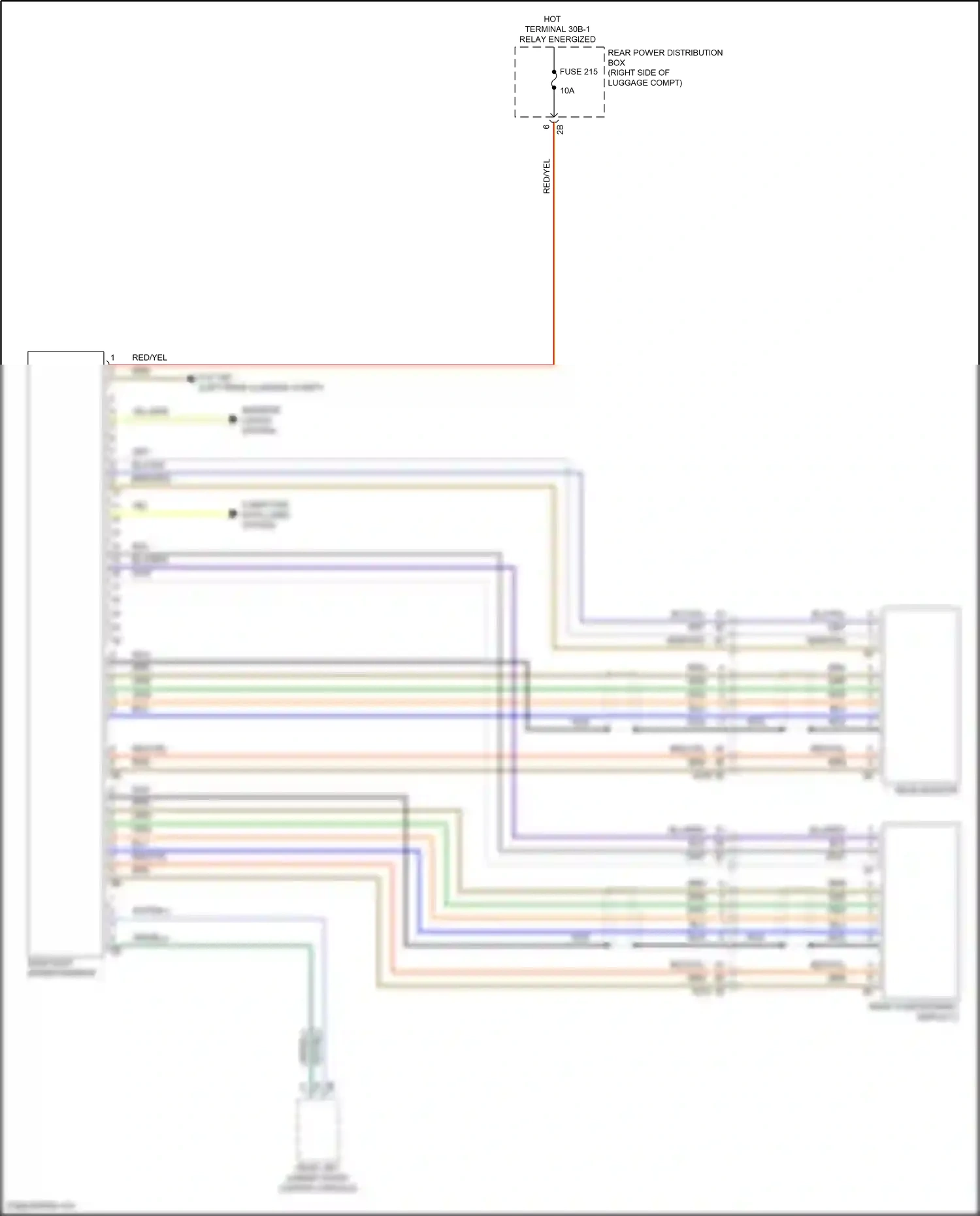 Wiring diagram computer data lines system for BMW X5 G05 facelift (2023-2024) (64 of 120)