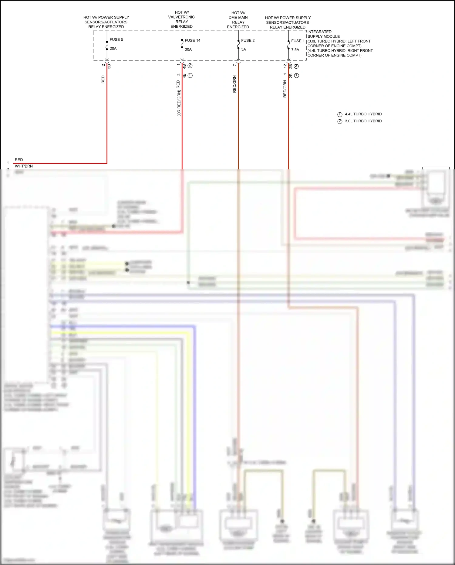 Wiring diagram computer data lines system for BMW X5 G05 facelift (2023-2024) (41 of 120)