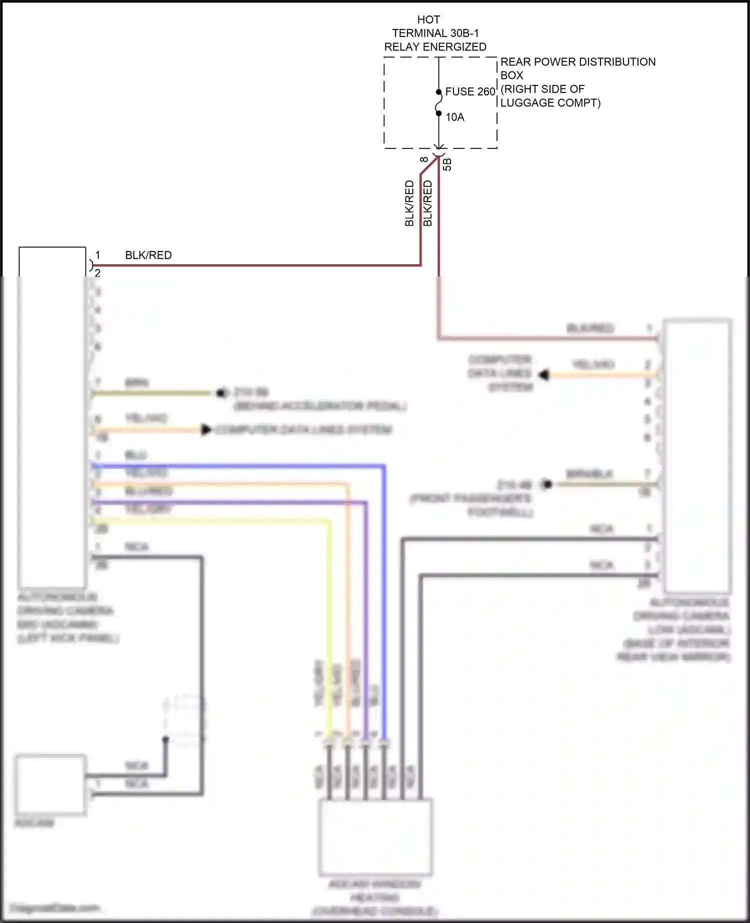 Wiring diagram computer data lines system for BMW X5 G05 facelift (2023-2024) (22 of 120)